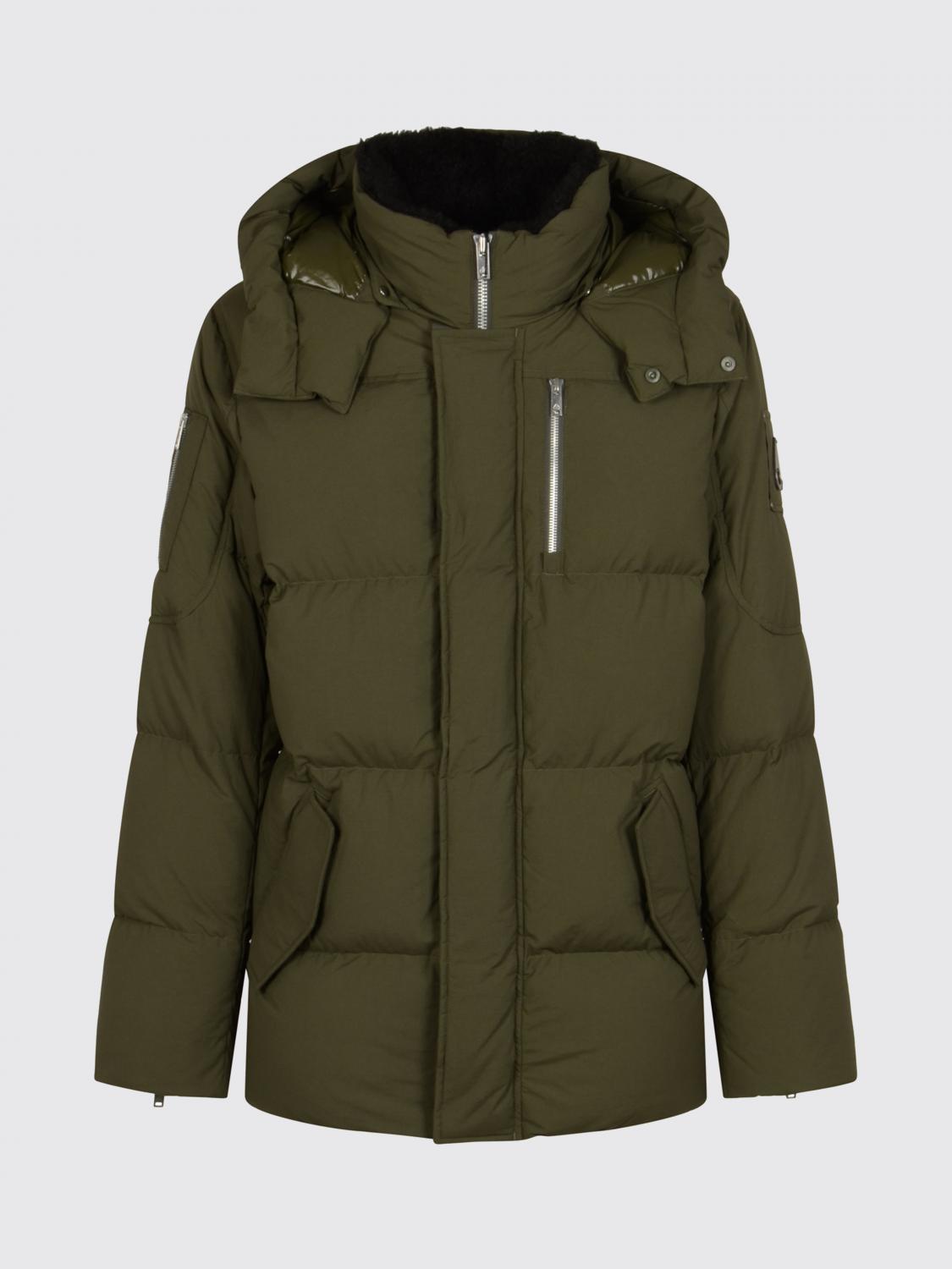 Moose Knuckles Jacket Men Color Green In Multi