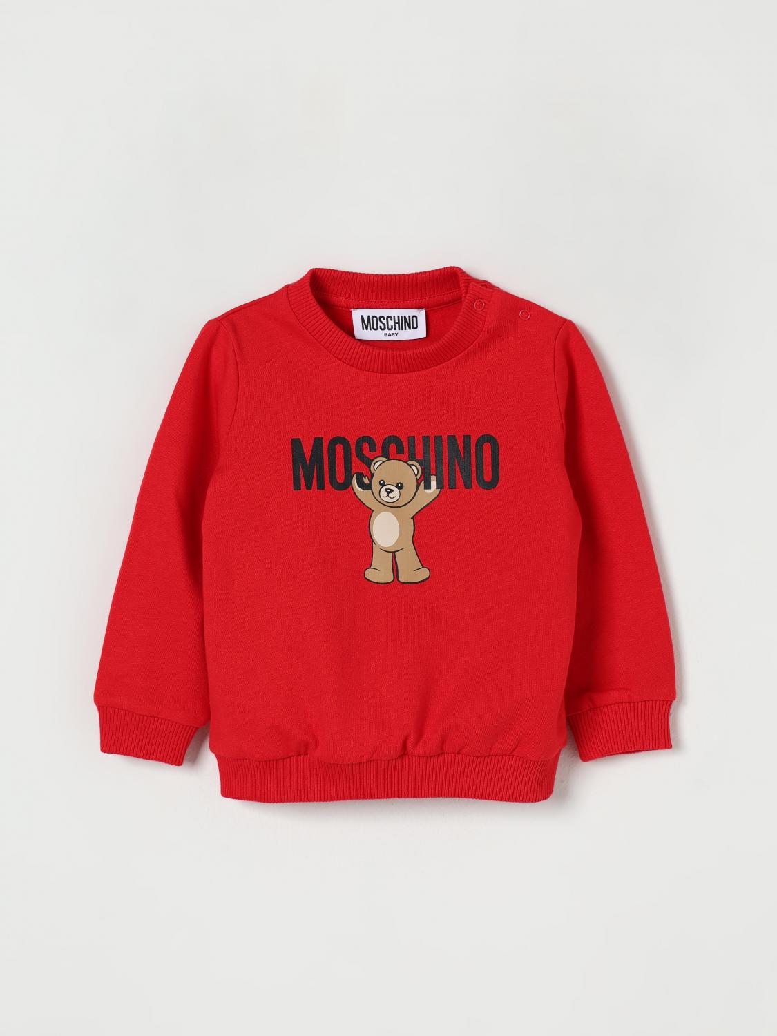 Moschino Sweater Kids Color Red In Red