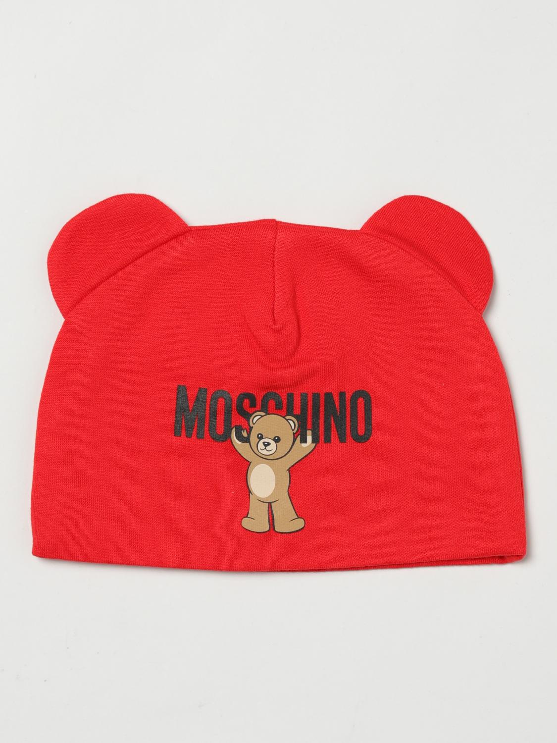 Moschino Hat Kids In Red