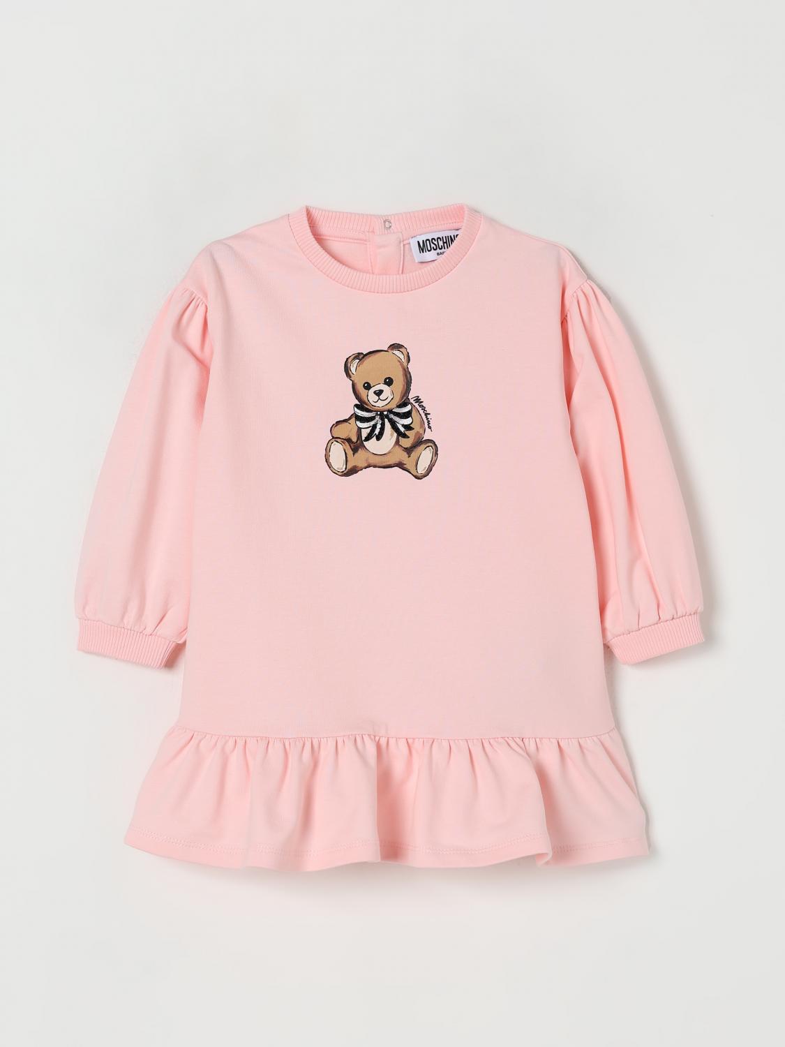 Moschino Romper  Kids Color Pink In Pink