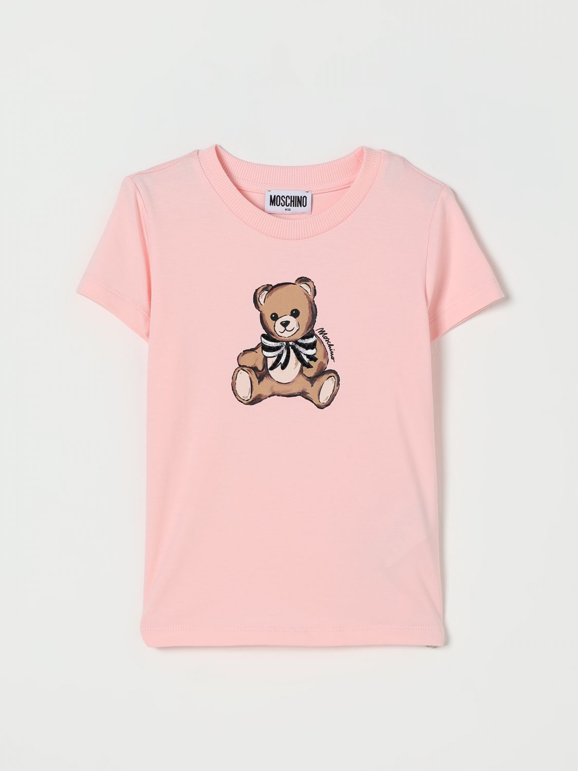 Moschino Teddy Bear T-shirt In Pink