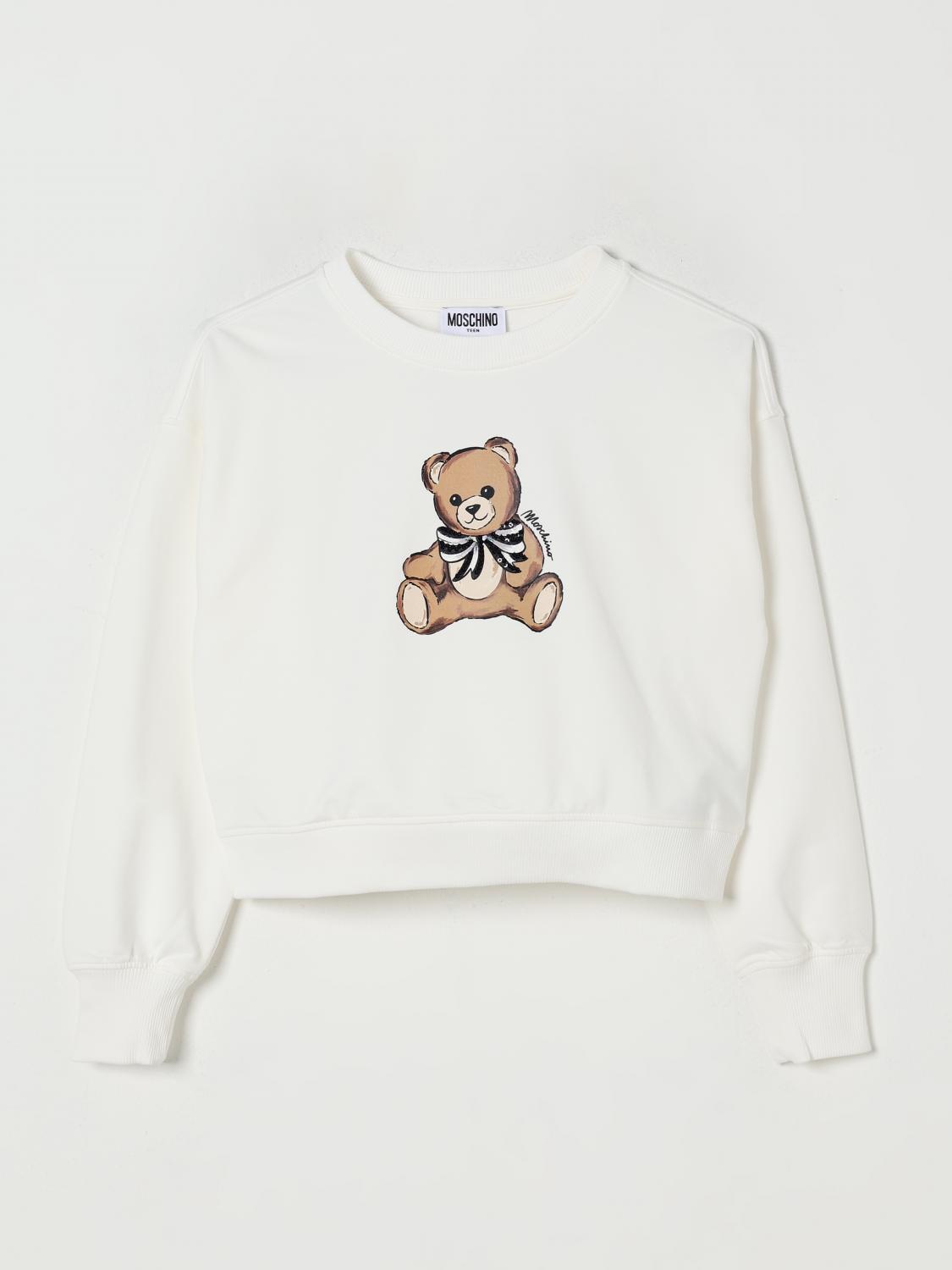 MOSCHINO Pullover Kinder Farbe Weiß