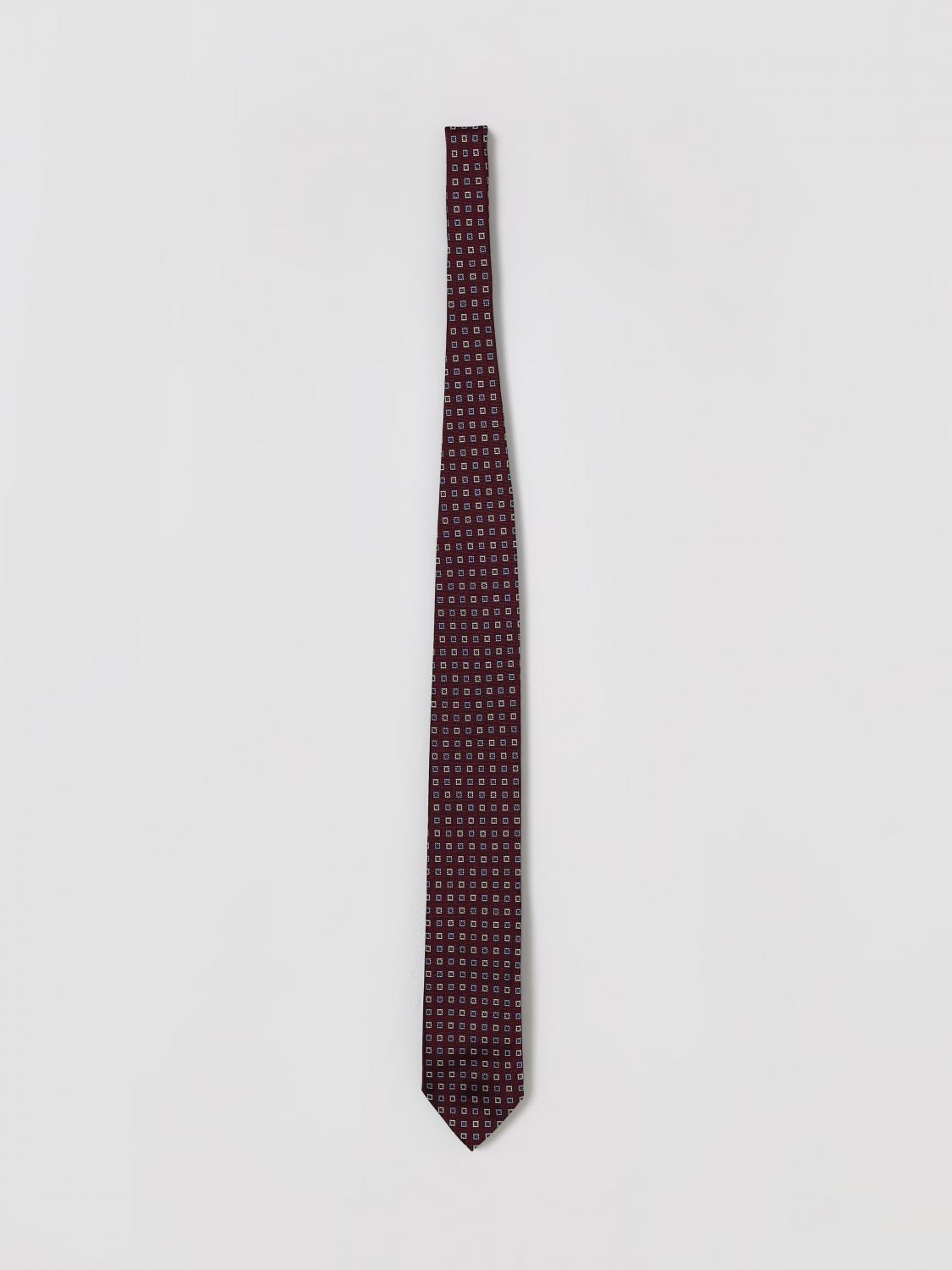 ZEGNA Tie Men color Burgundy