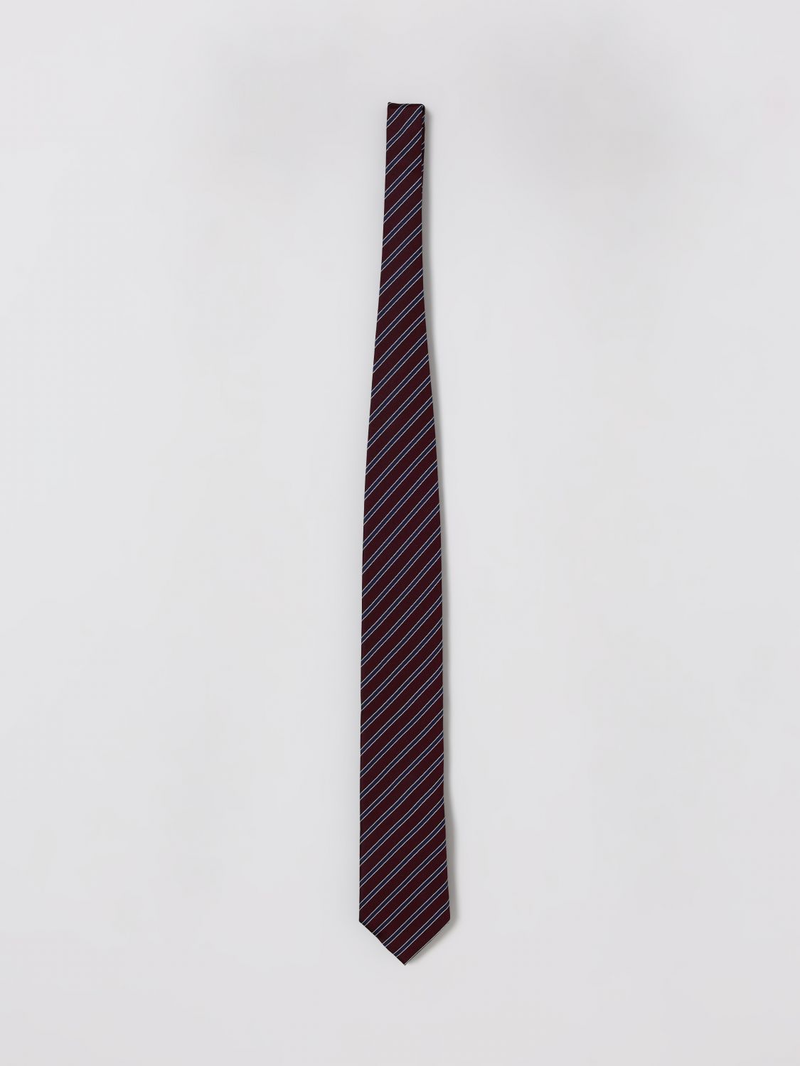 ZEGNA Men's Burgundy Tie