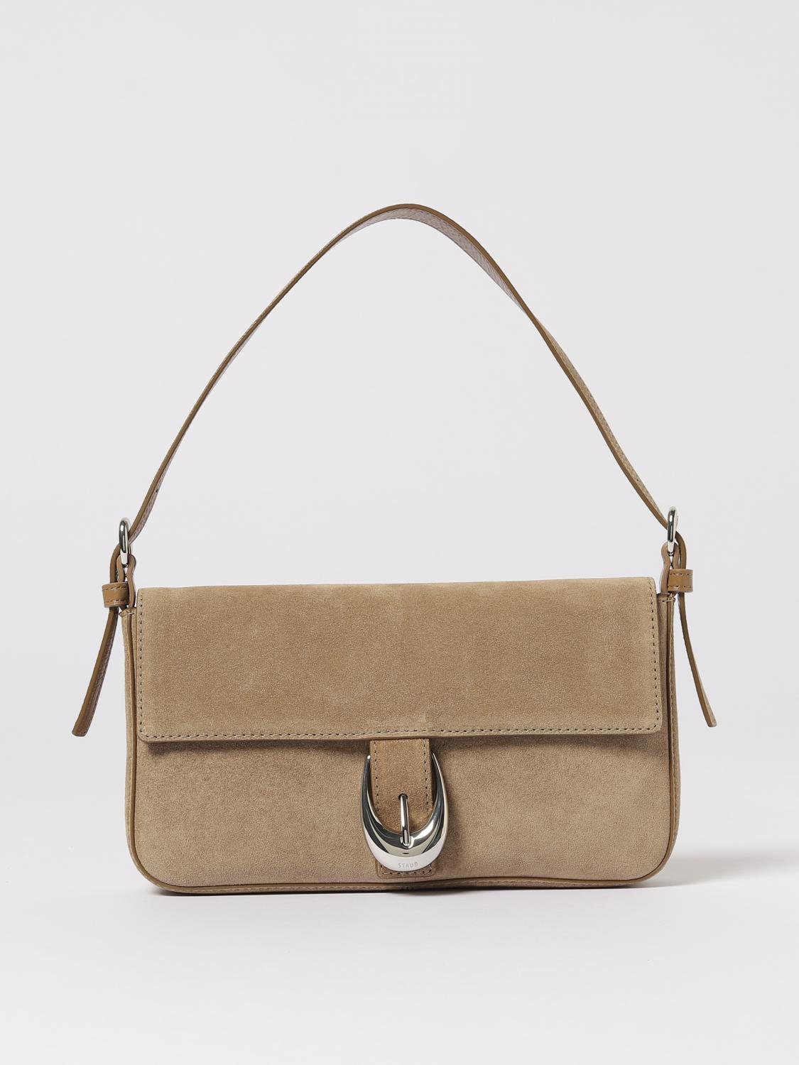 Staud Harlow Shoulder Bag In Nude