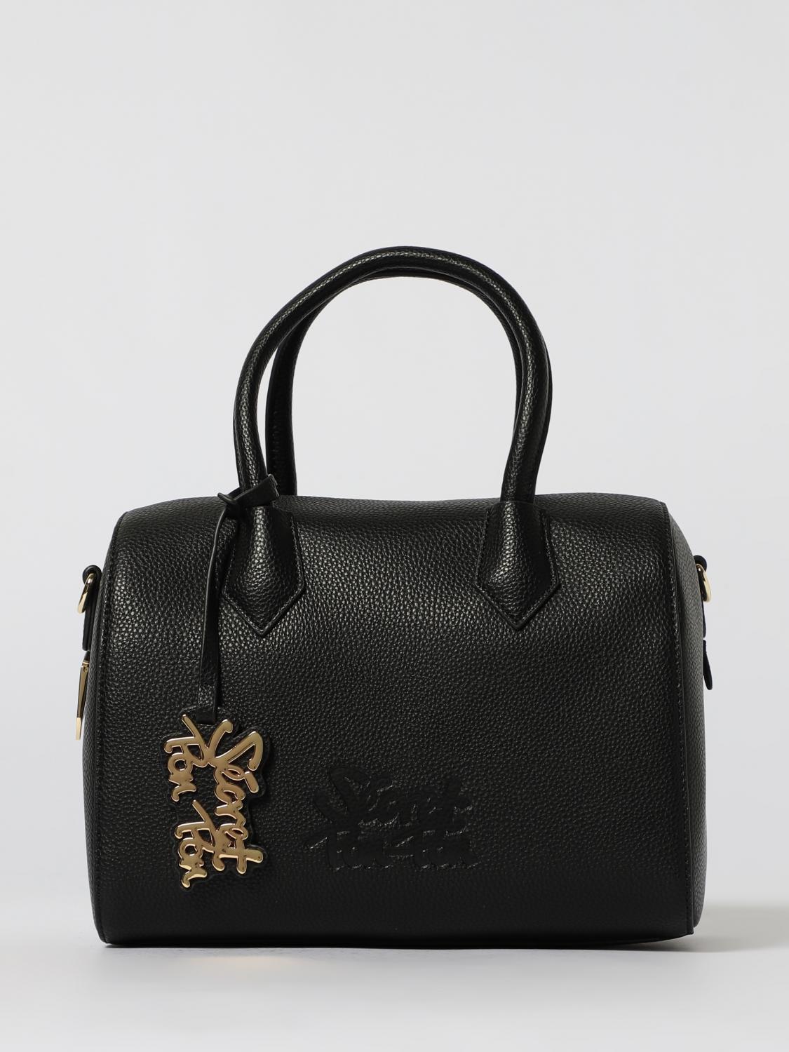 Secret Pon-pon Crossbody Bag Woman Color Black In Black