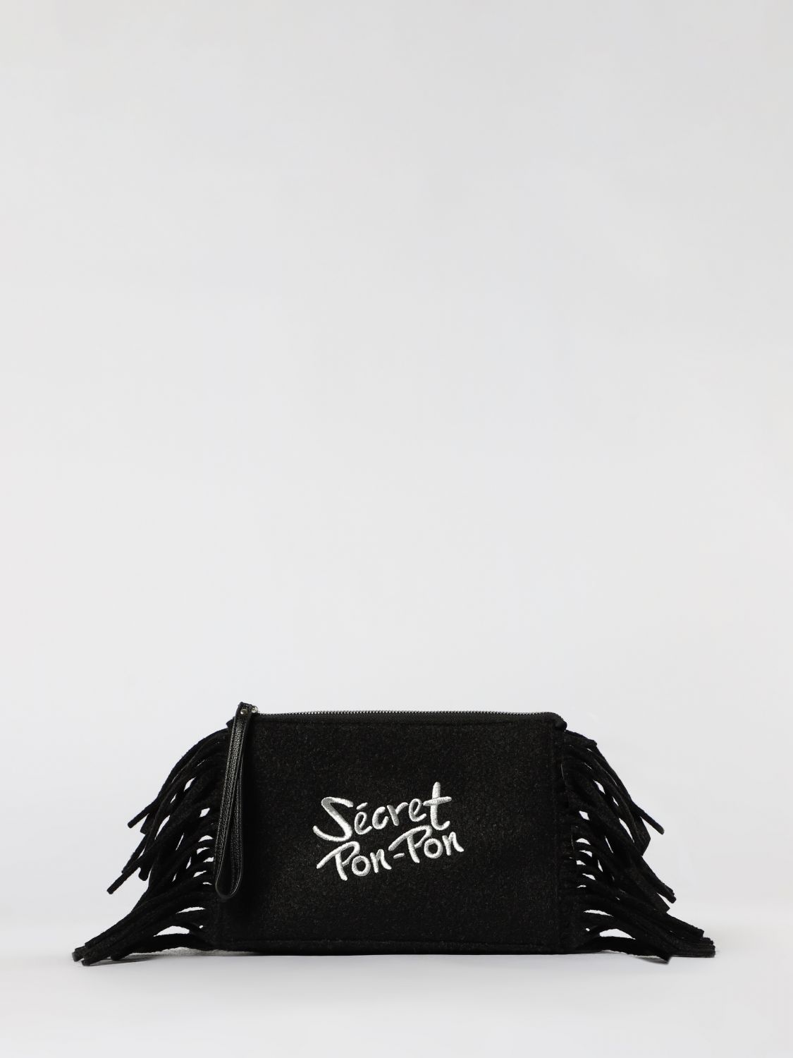 Secret Pon-pon Shoulder Bag  Woman Color Black In Black