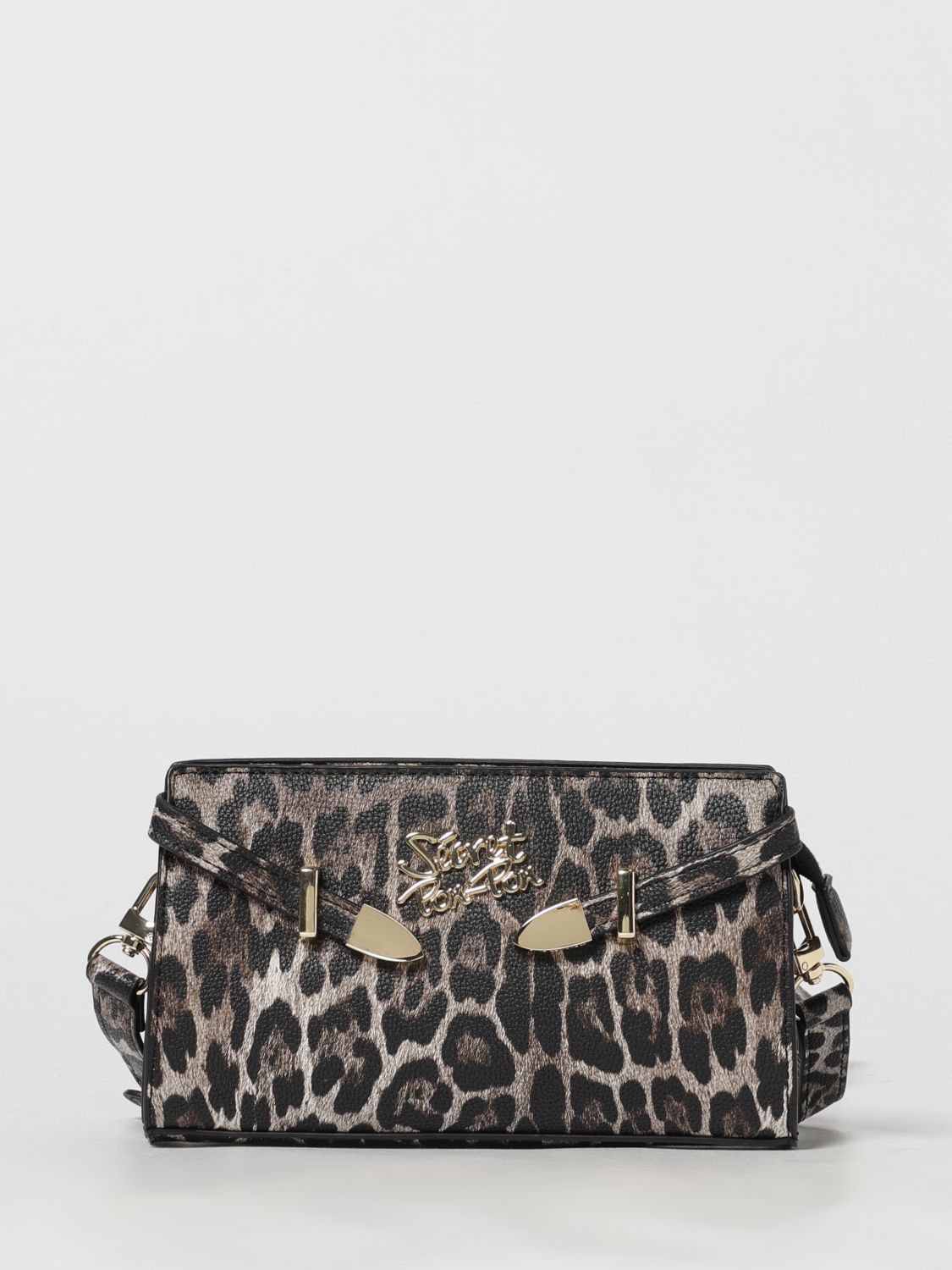 Secret Pon-pon Secret Pon Pon Bags In Animal Print