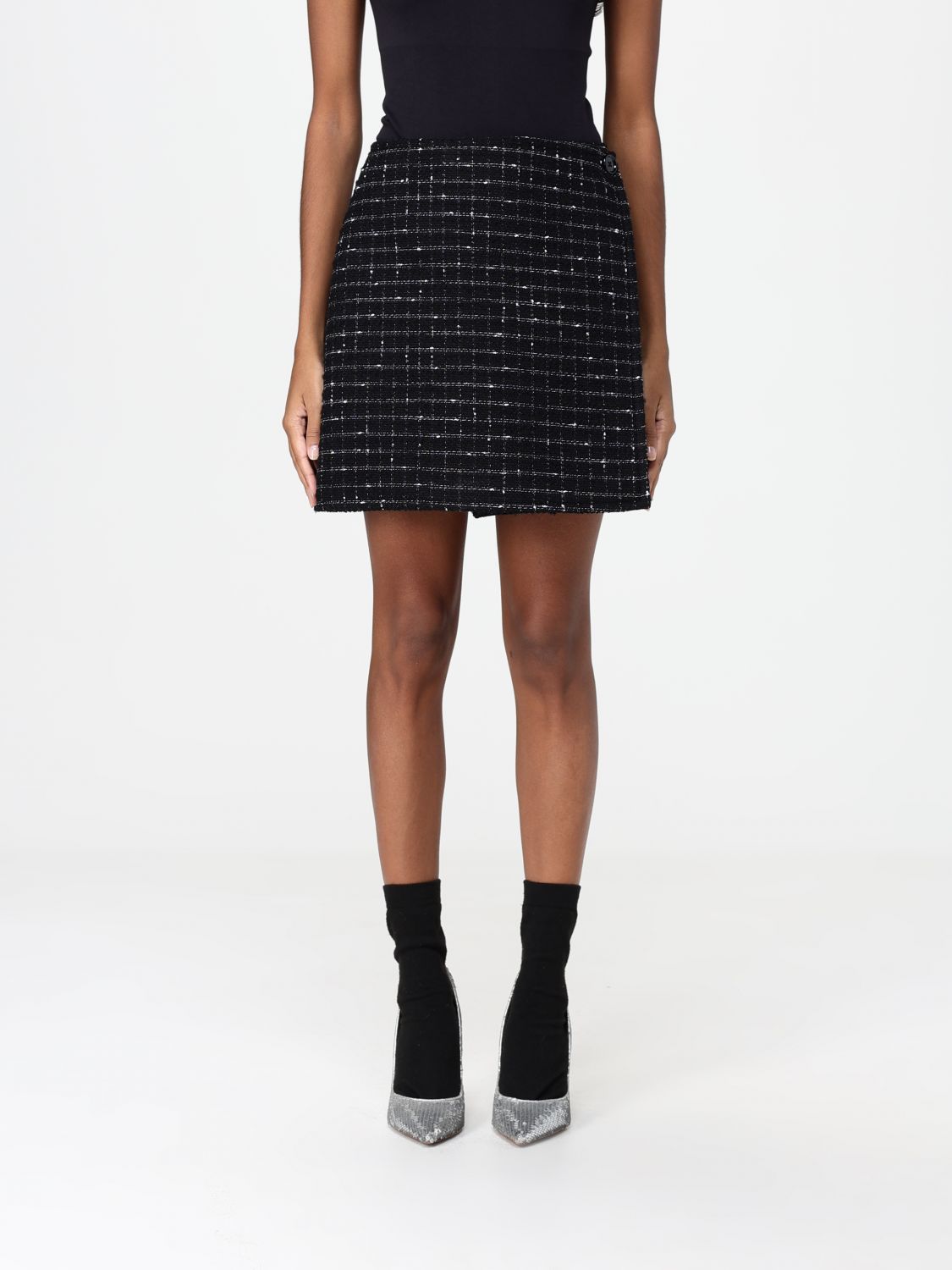 Msgm Skirt  Woman Color Black In Black
