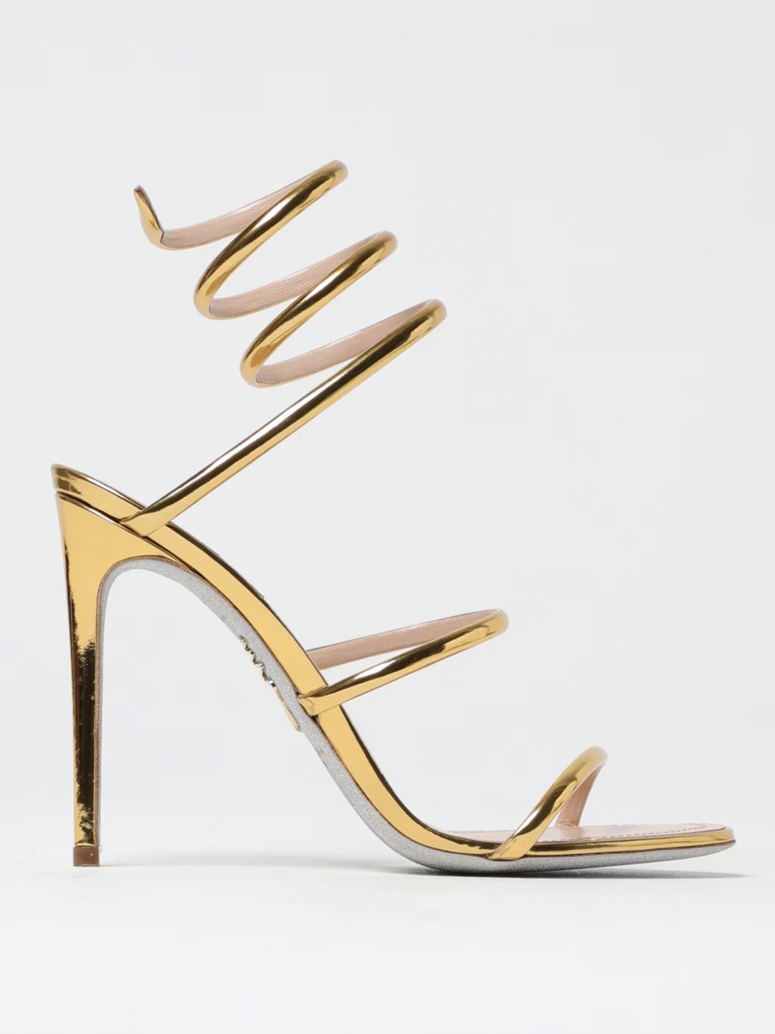 René Caovilla Shoes Rene Caovilla Woman Color Gold