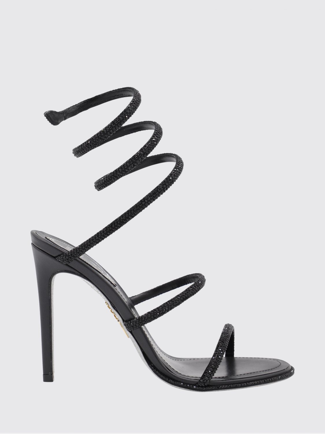 René Caovilla Heeled Sandal Rene Caovilla Woman Color Black 1 In Black