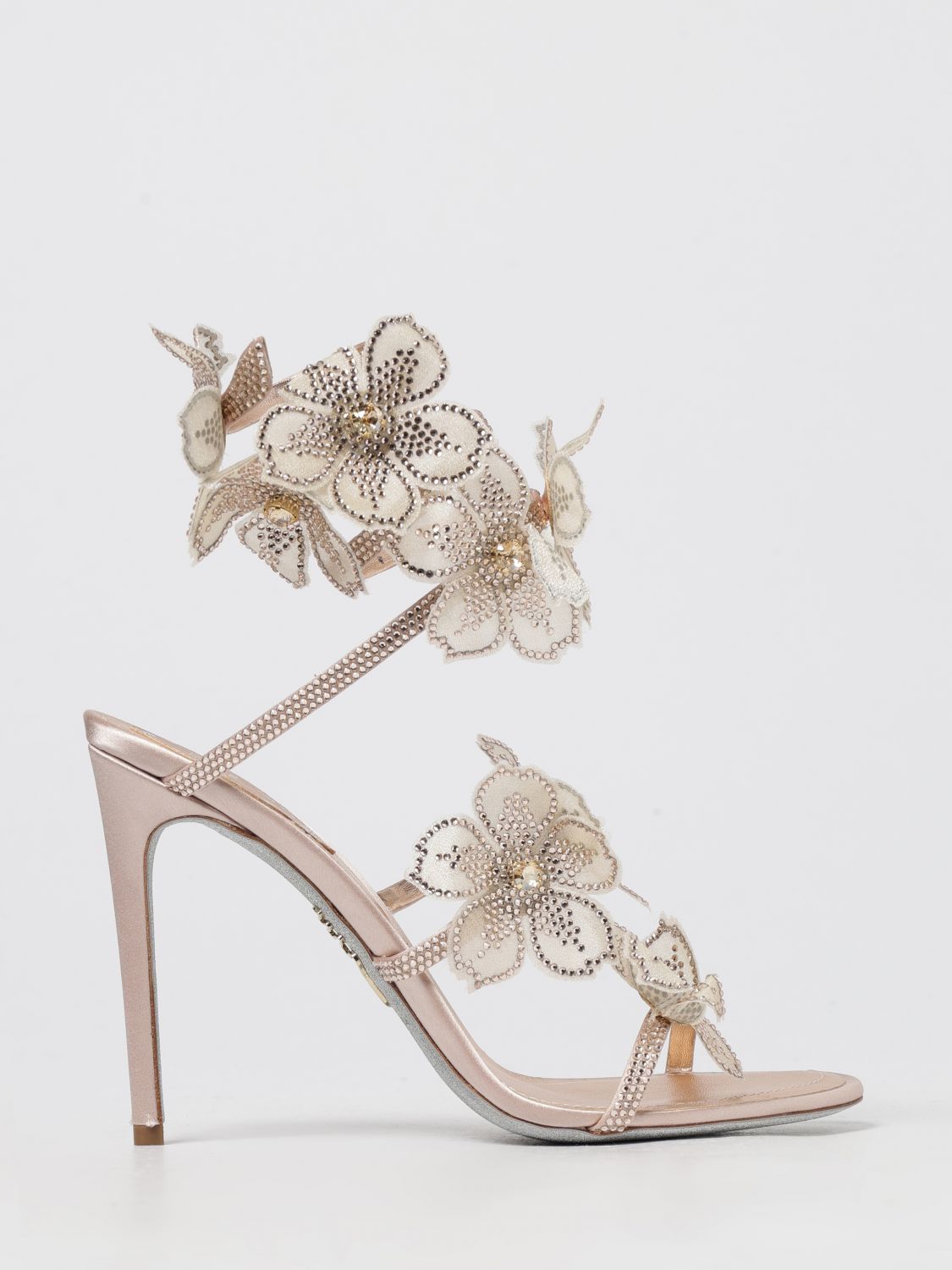 René Caovilla Shoes Rene Caovilla Woman Color Blush Pink In Pink
