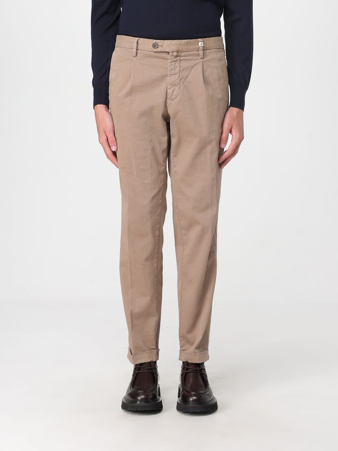 Myths Pants  Men Color Dove Grey In Brown