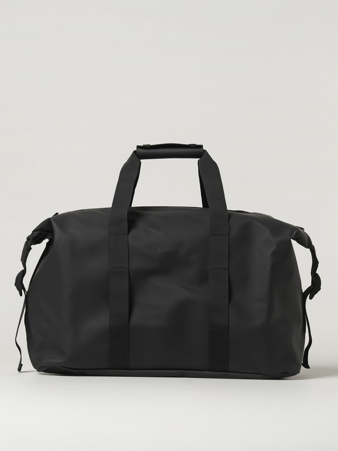 Rains Hilo Weekend Rubberised Holdall In Black