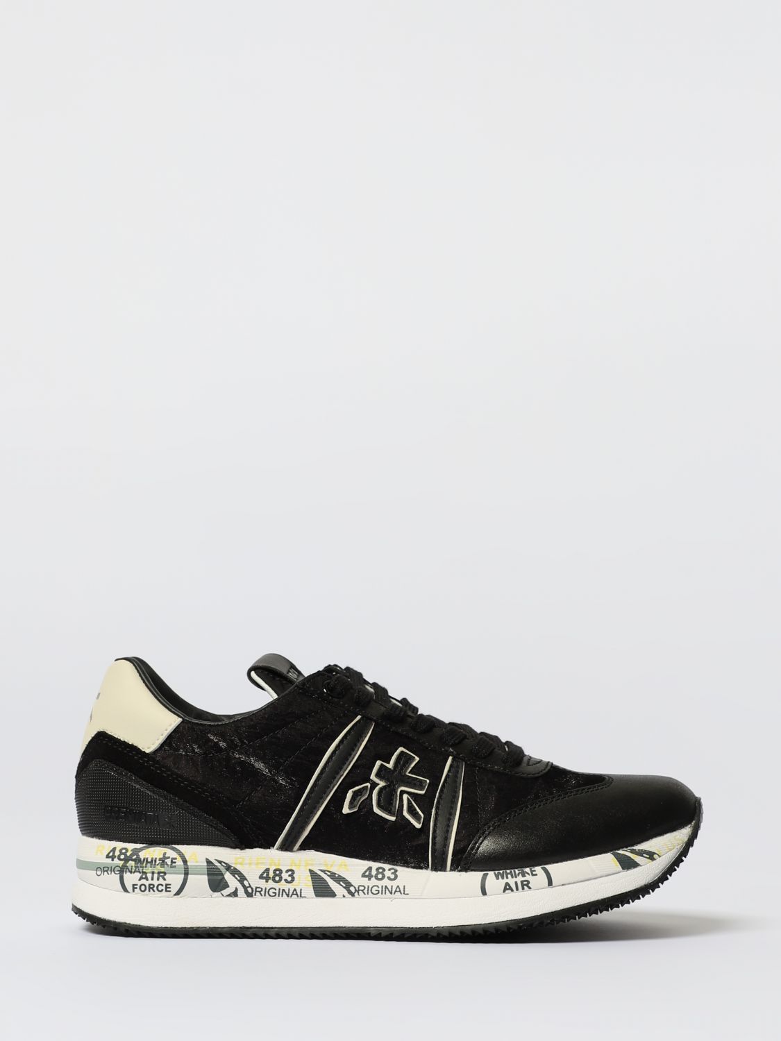 Premiata Sneakers Nero In Black
