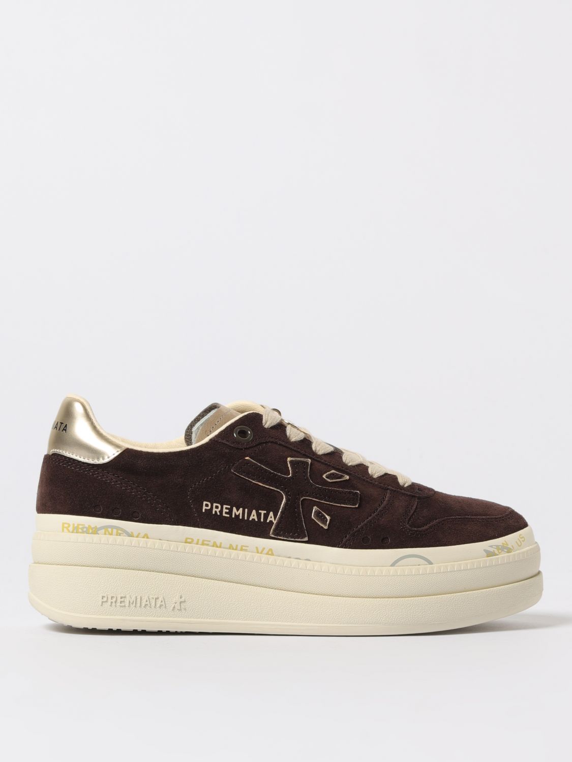 Premiata Micol Sneaker In Brown