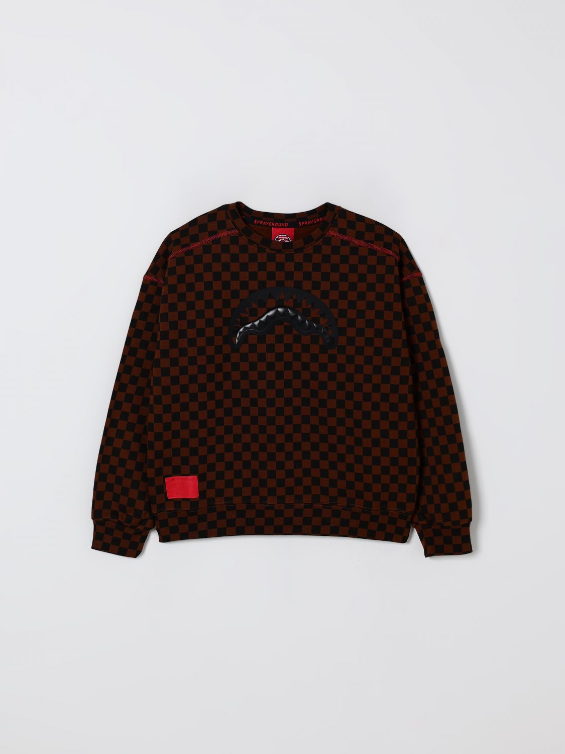 Sprayground Sweater  Kids Color Brown In Red