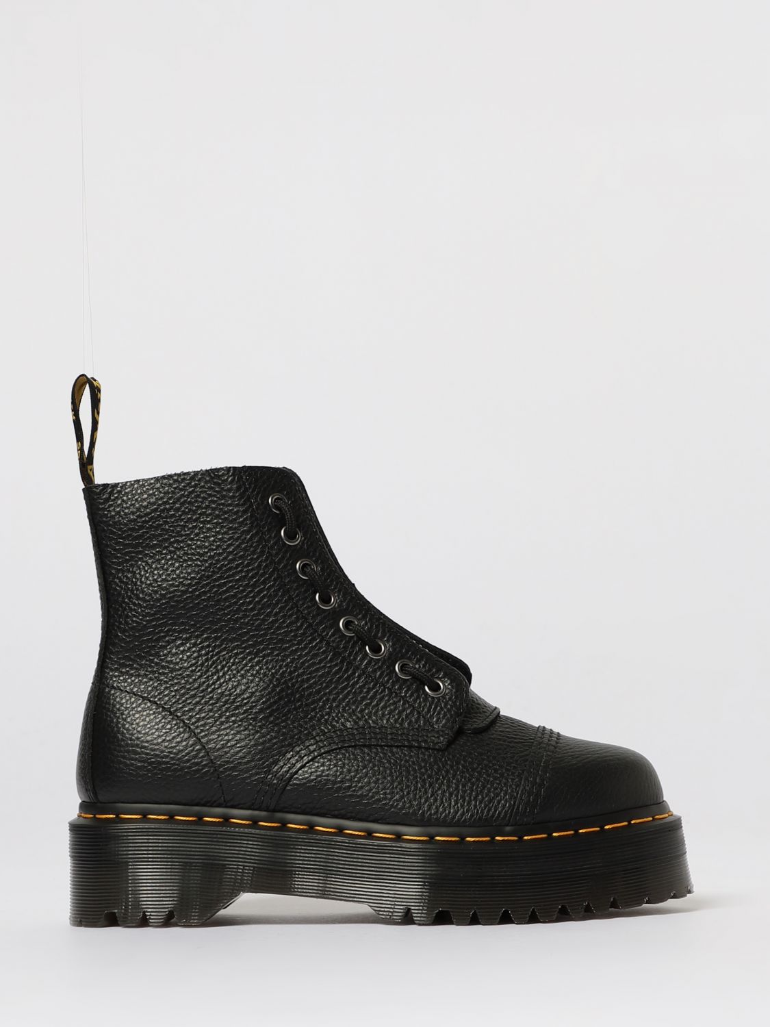 Dr. Martens Sinclair Zip-up Platform Boot In Black