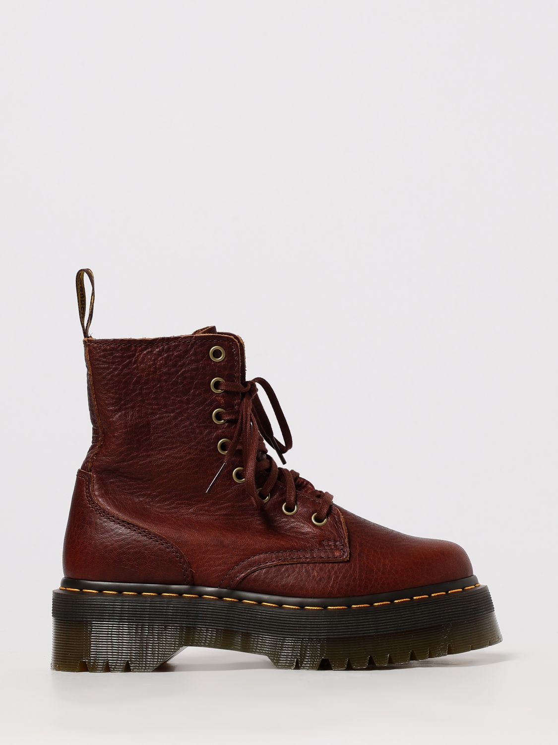 Dr. Martens Shoes  Woman Color Leather In Brown