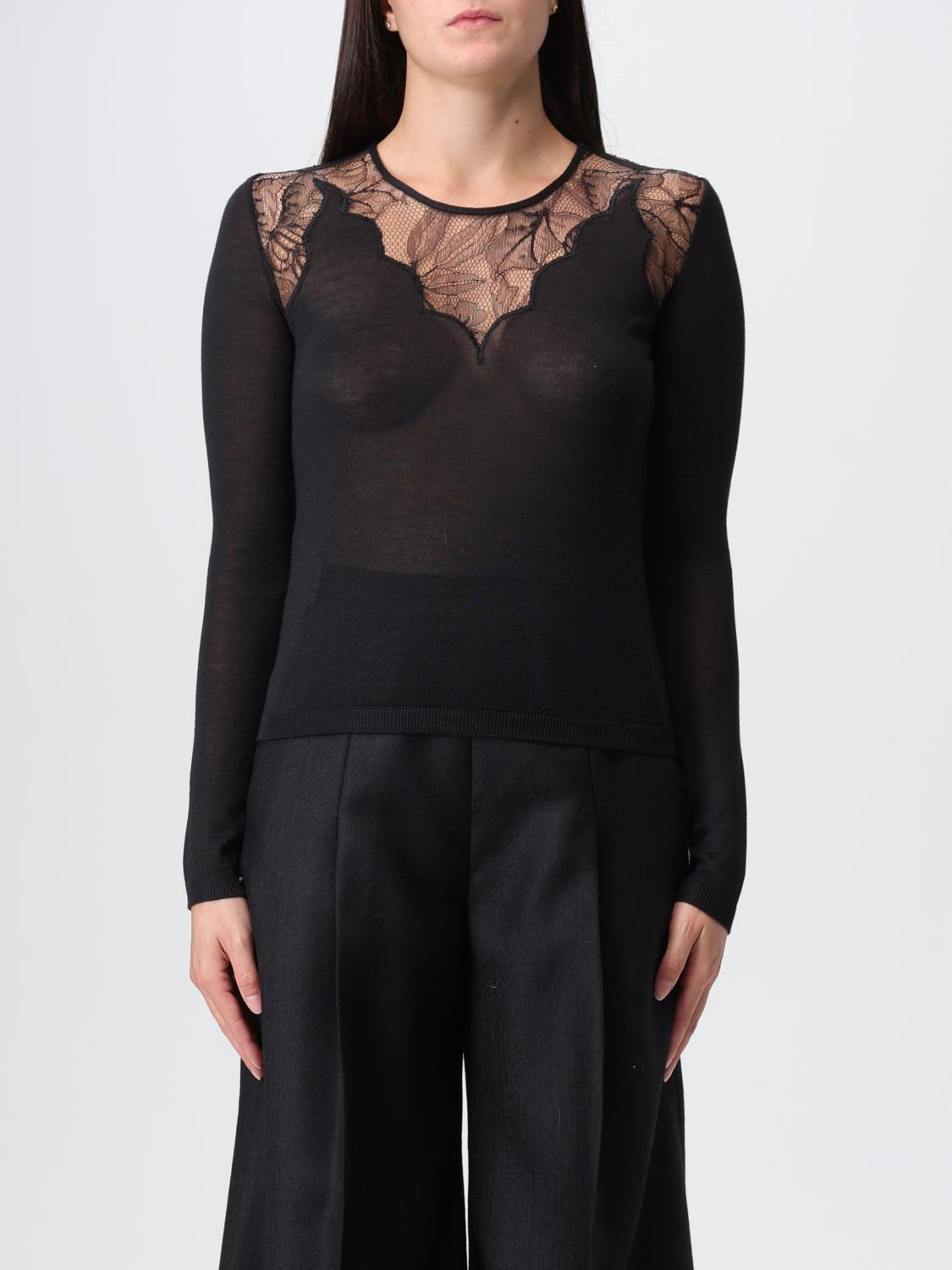 Giambattista Valli Top  Woman Color Black In Black
