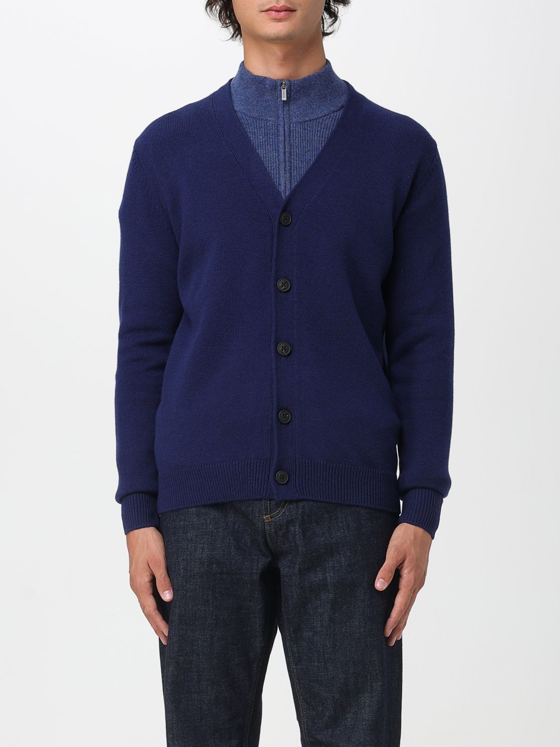 Mc2 Saint Barth Sweater Men Color Navy In Blue