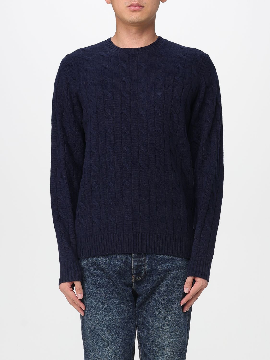 Mc2 Saint Barth Sweater Men Color Blue In Blue