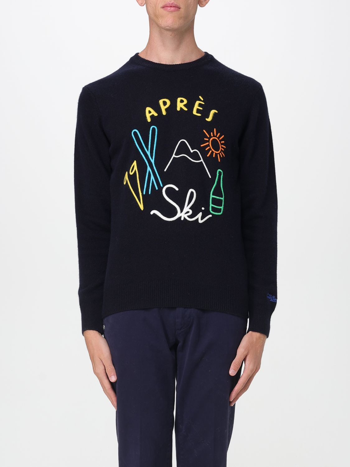 Mc2 Saint Barth Sweaters In Blue