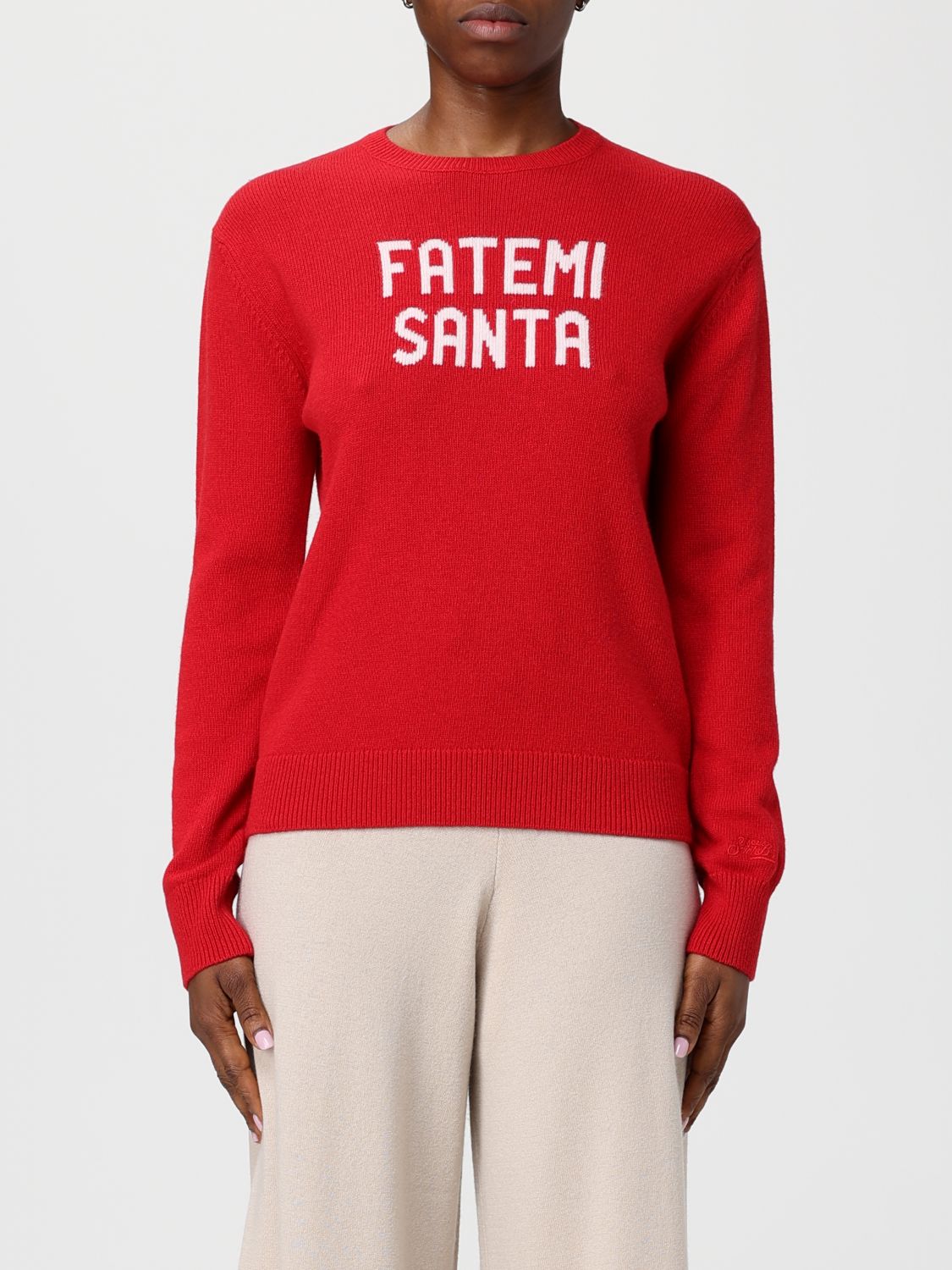 Mc2 Saint Barth Sweater  Woman Color Red