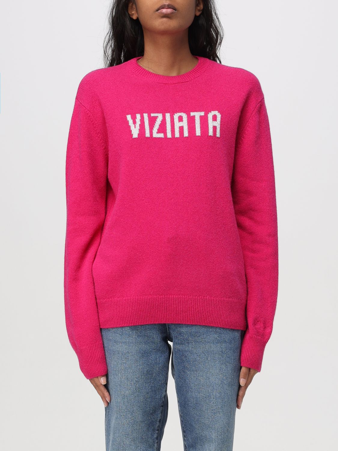Mc2 Saint Barth Sweater Woman Color Pink In Pink