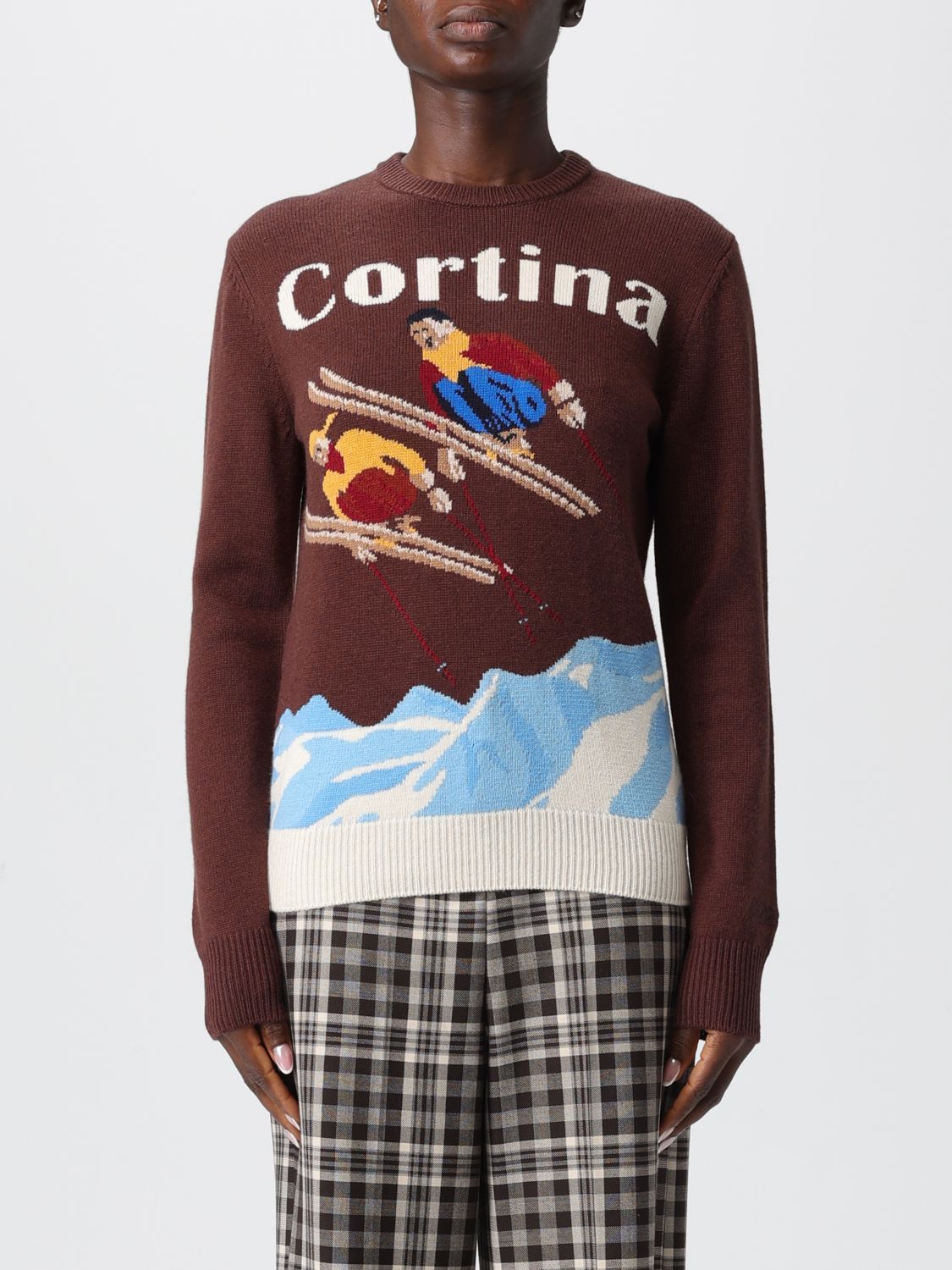 Mc2 Saint Barth Sweater  Woman Color Dark In Multi