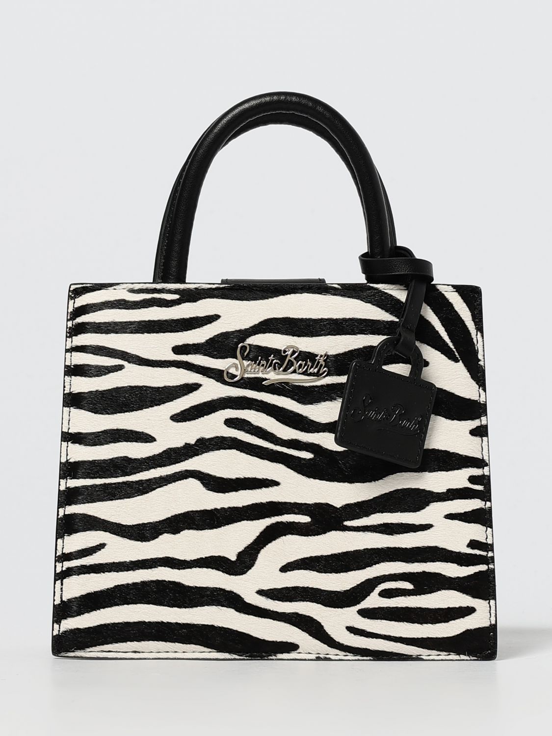 Mc2 Saint Barth Shoulder Bag  Woman Color Yellow Cream In Black