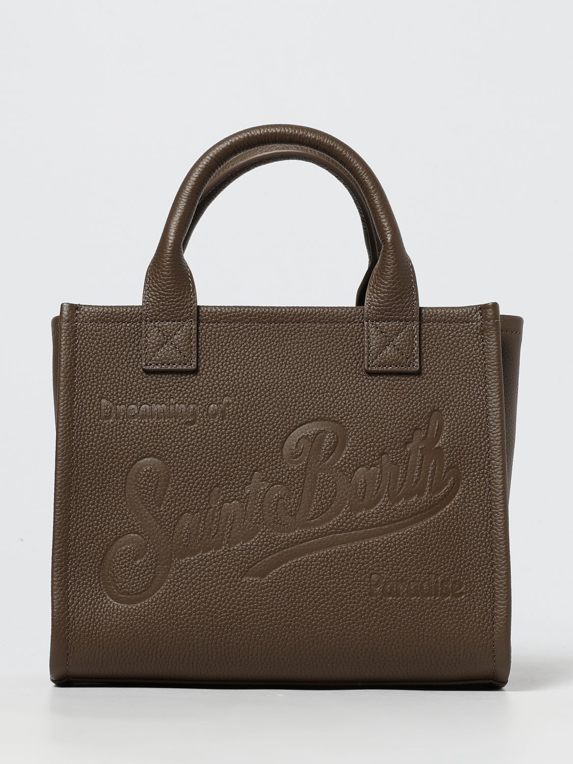 Mc2 Saint Barth Shoulder Bag  Woman Color Dark In Brown
