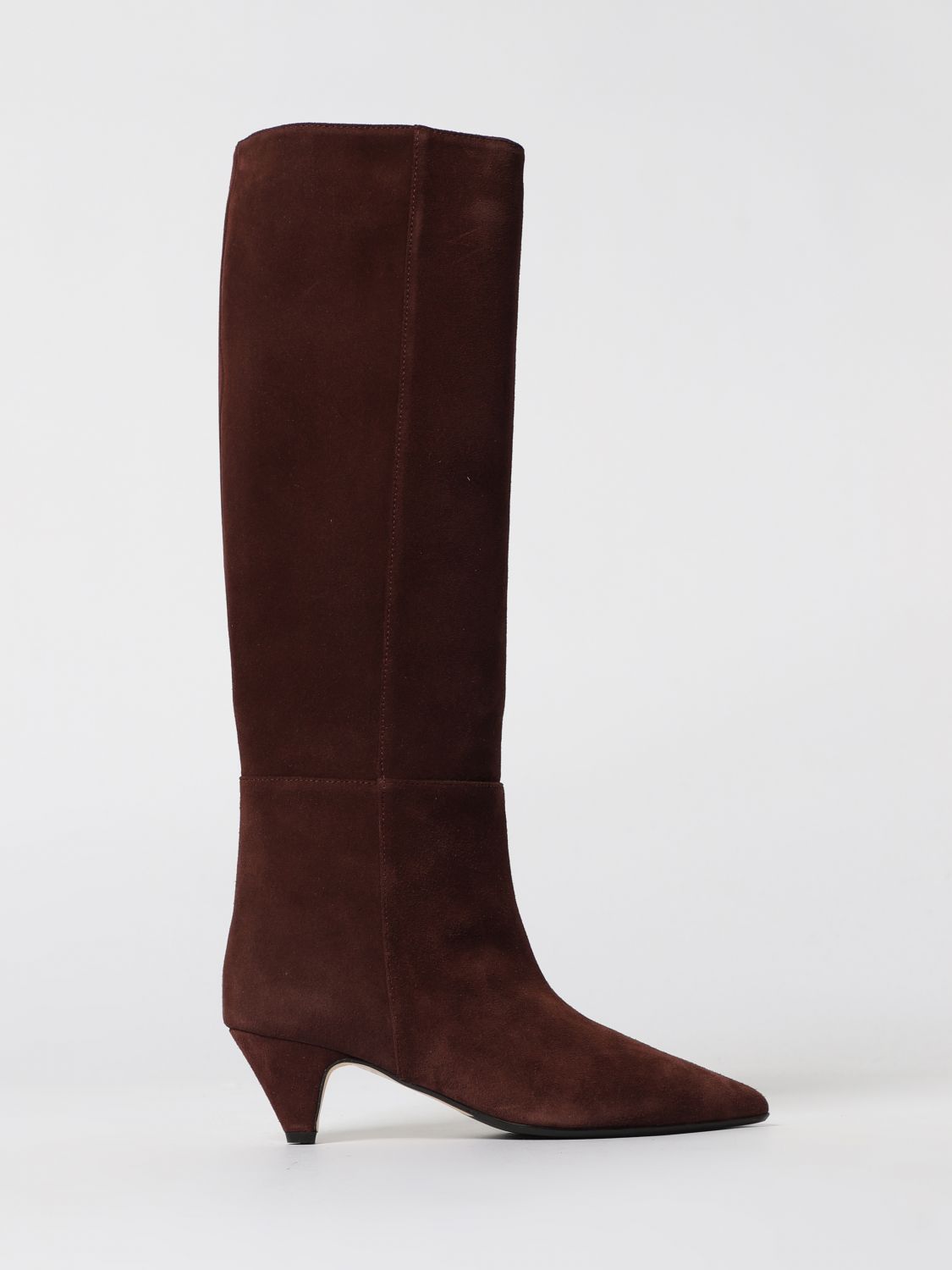 Anna F Pointed-toe Knee-high Boots In Multi