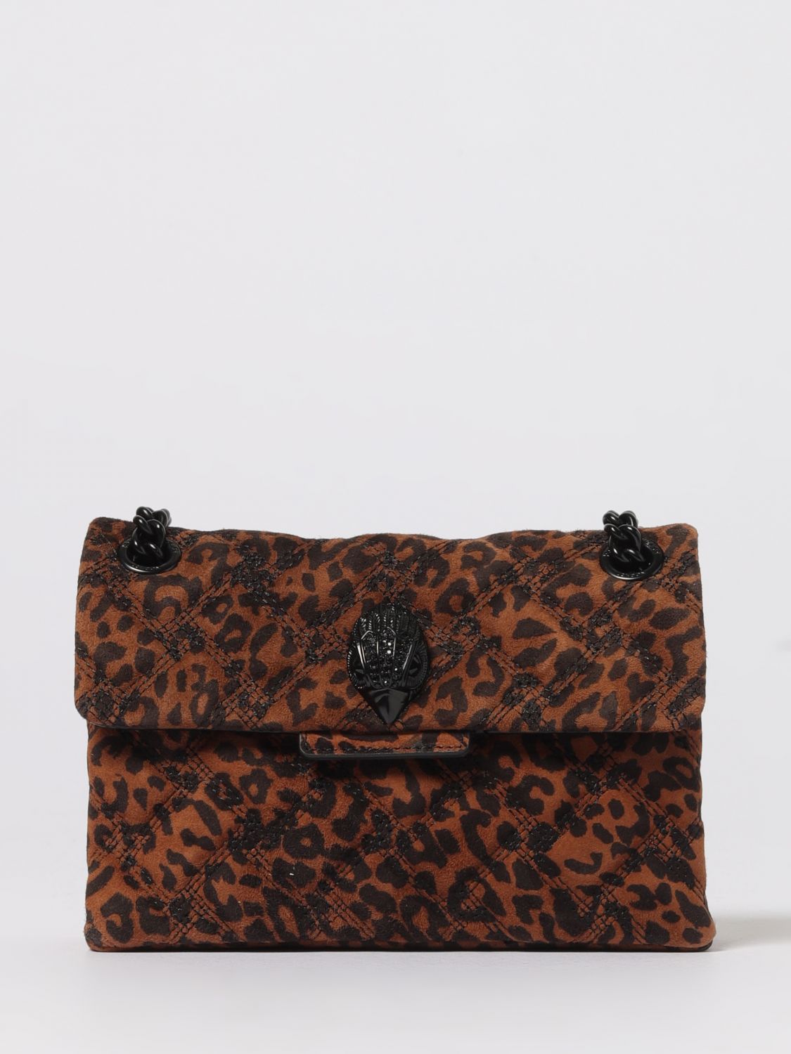 Kurt Geiger Shoulder Bag  London Woman Color Brown In Animal Print