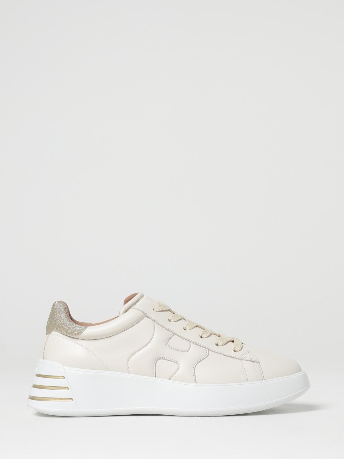 Hogan Sneakers Woman color Yellow Cream