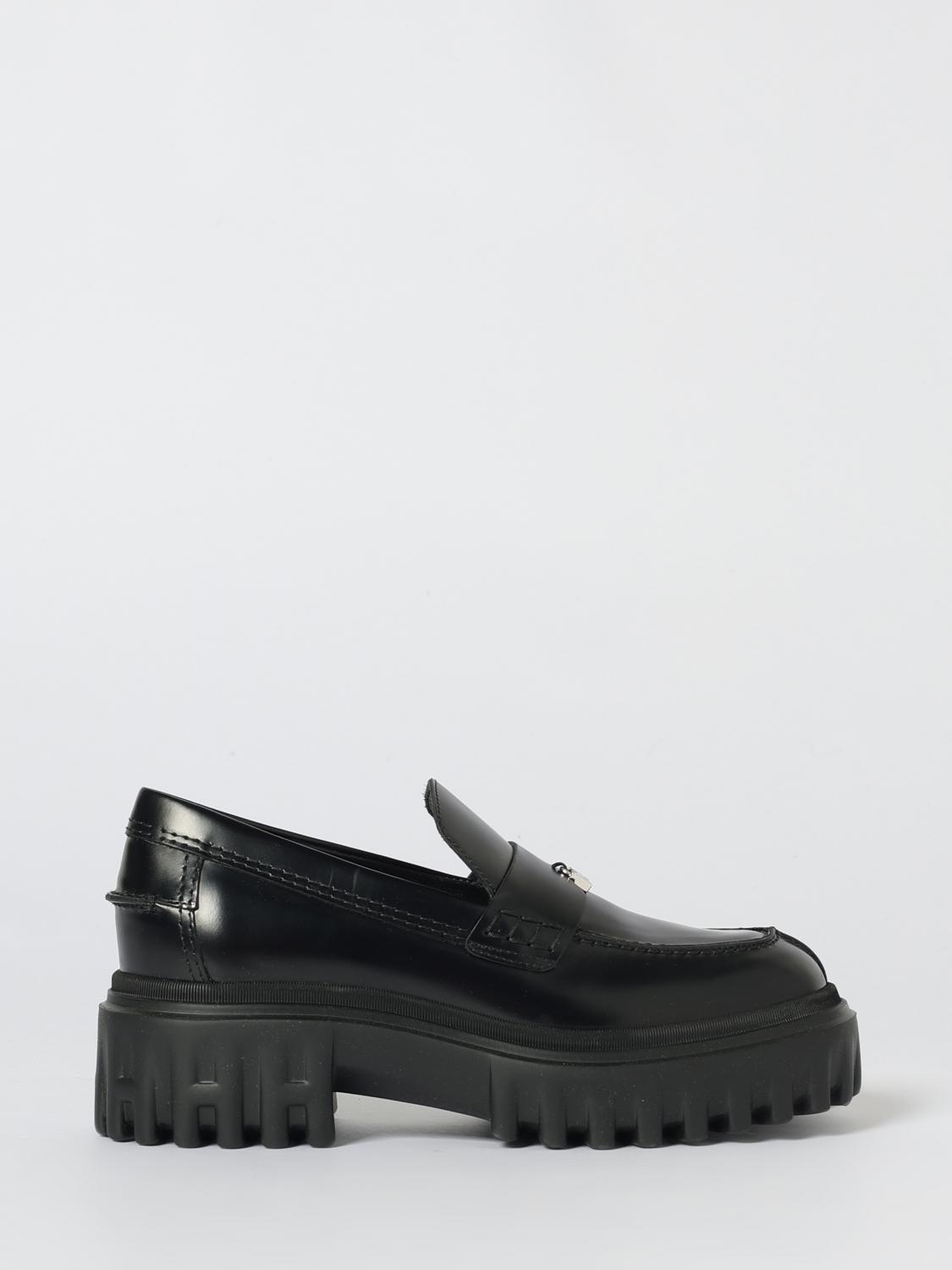 Hogan Loafer Woman color Black