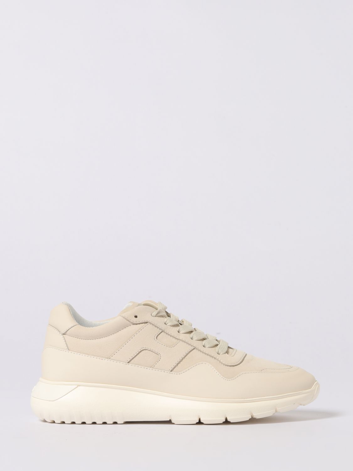 Hogan Sneakers  Men Color Ivory In Animal Print