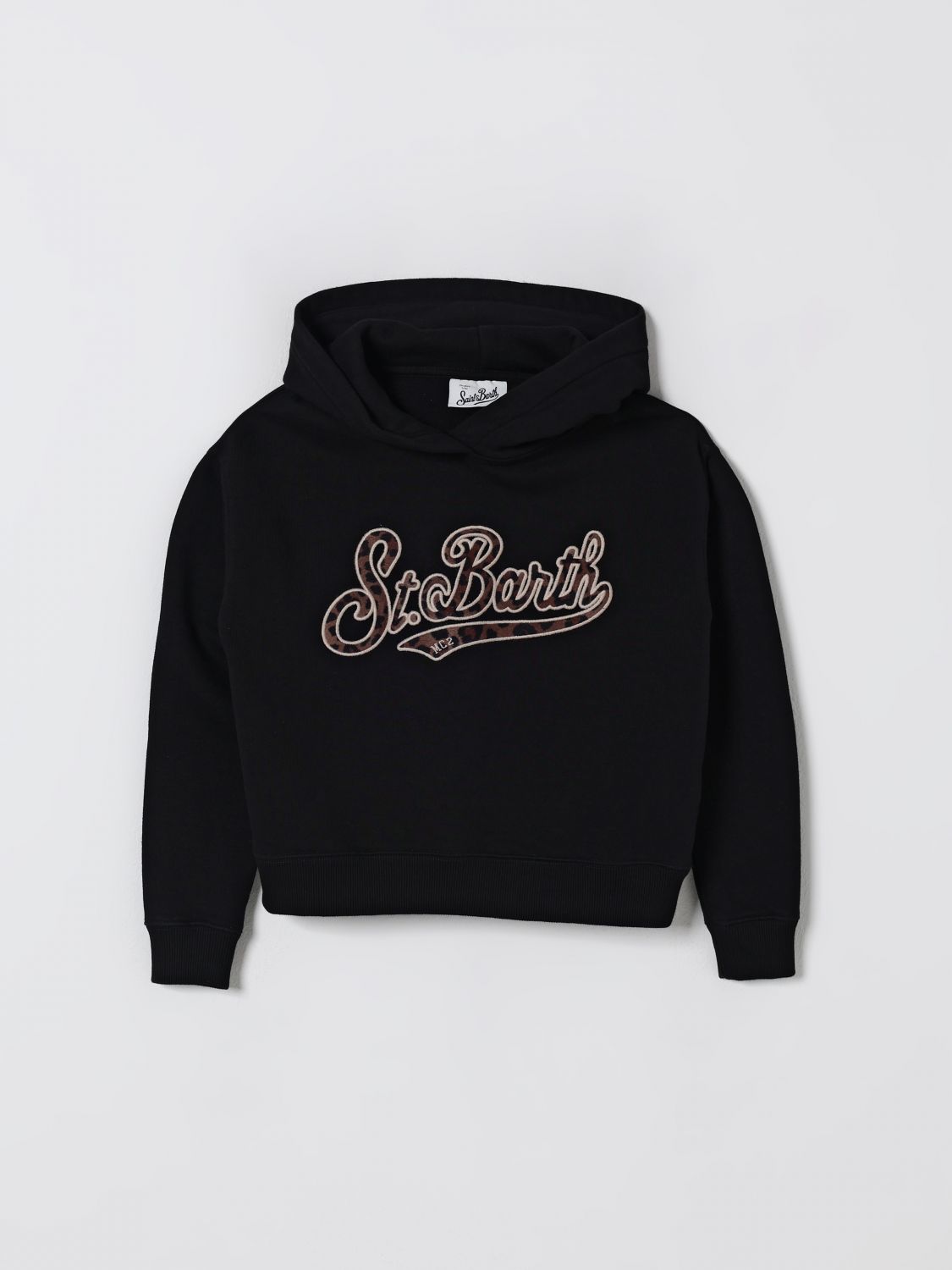 Mc2 Saint Barth Sweater Kids Color Black In Multi