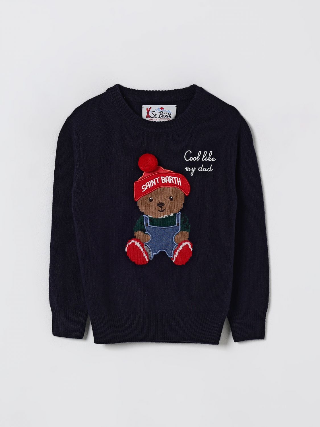 Mc2 Saint Barth Sweater  Kids Color Blue In Multi