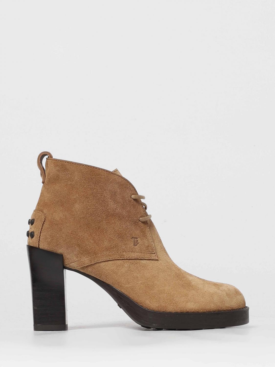 TOD’S Boots Woman color Camel