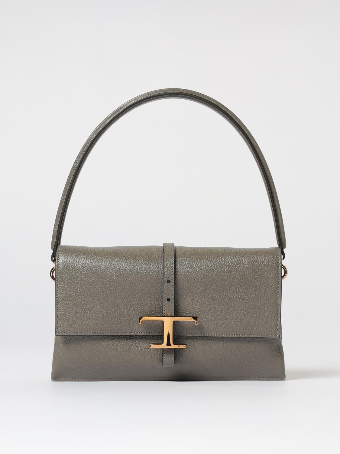 Tod's Shoulder Bag  Woman Color Grey In Gray