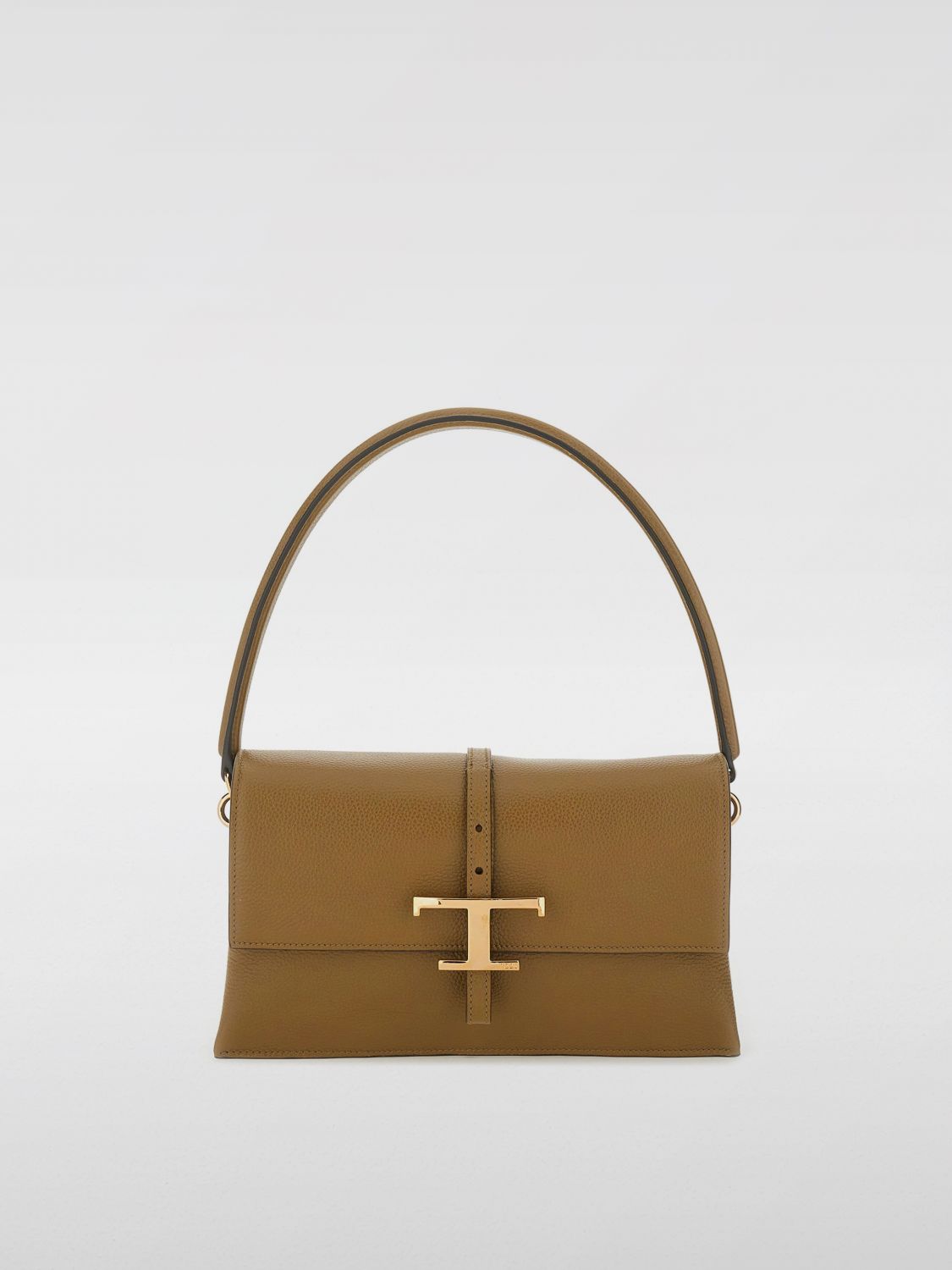 Tod's Shoulder Bag With Adjustable Strap And Back Pocket In Brown