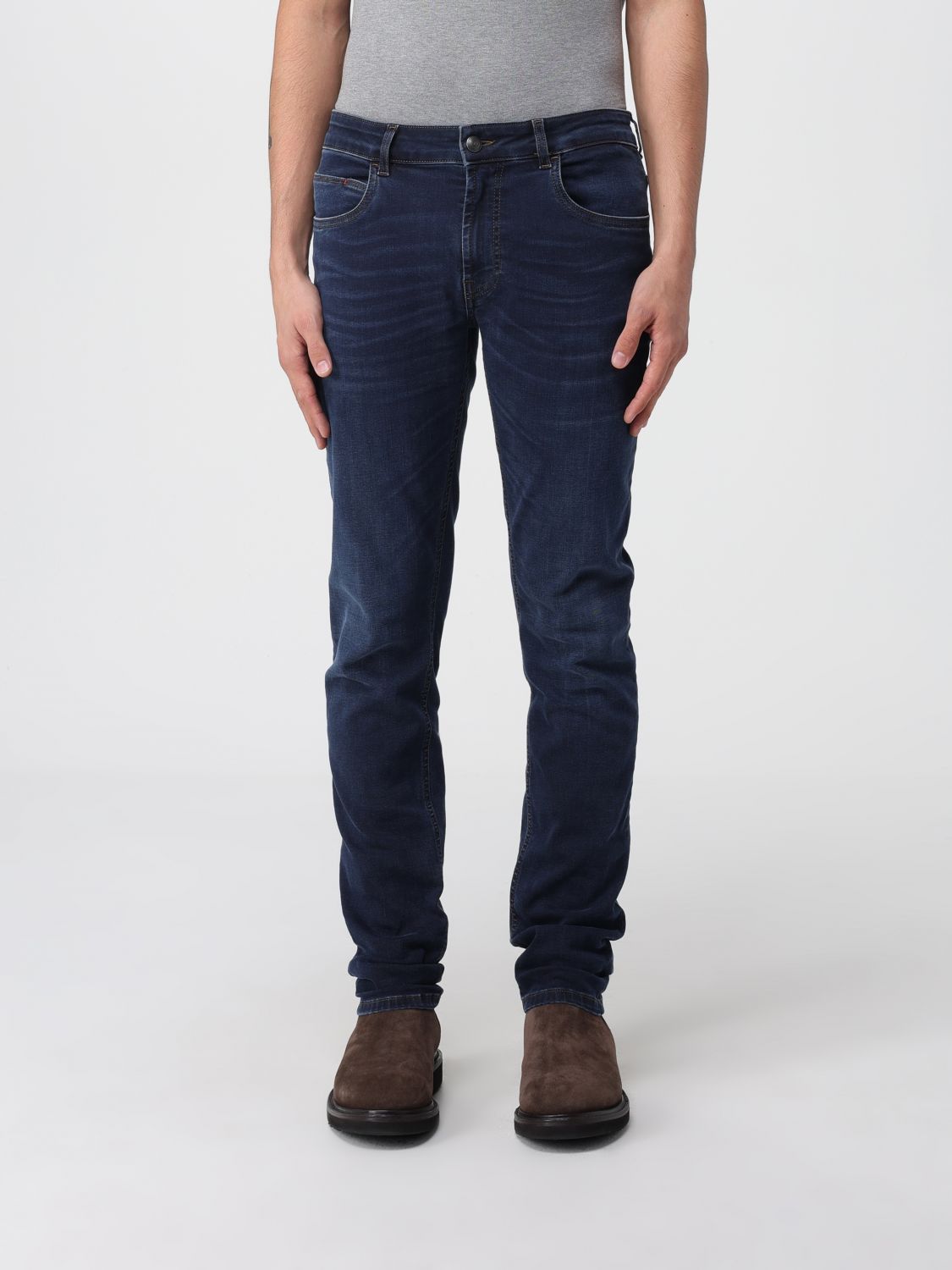 FAY Jeans Herren Farbe Denim