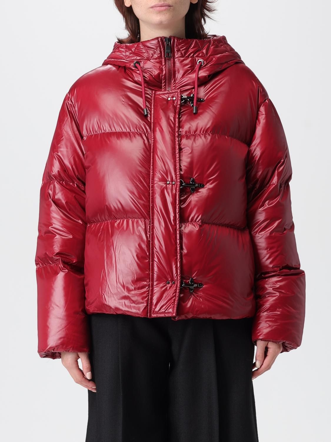 Fay Jacket Woman color Burgundy