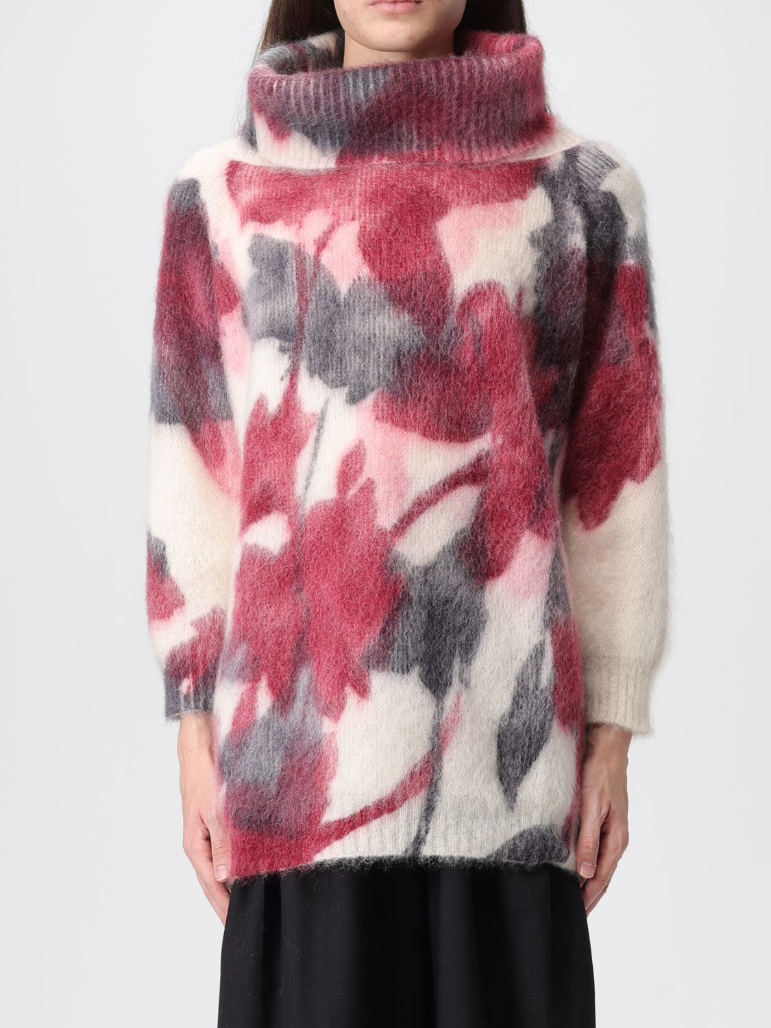 Antonio Marras Sweater Woman Color Pearl In Multi