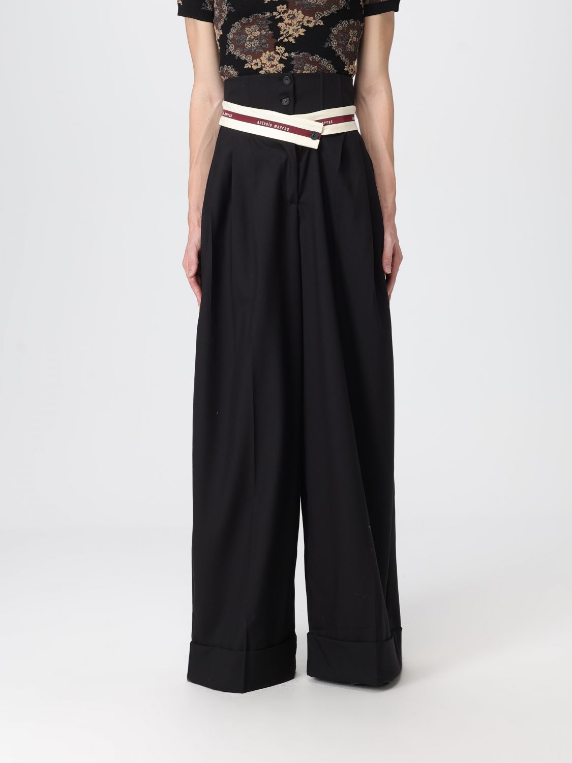 Antonio Marras Pants Woman Color Black In Black