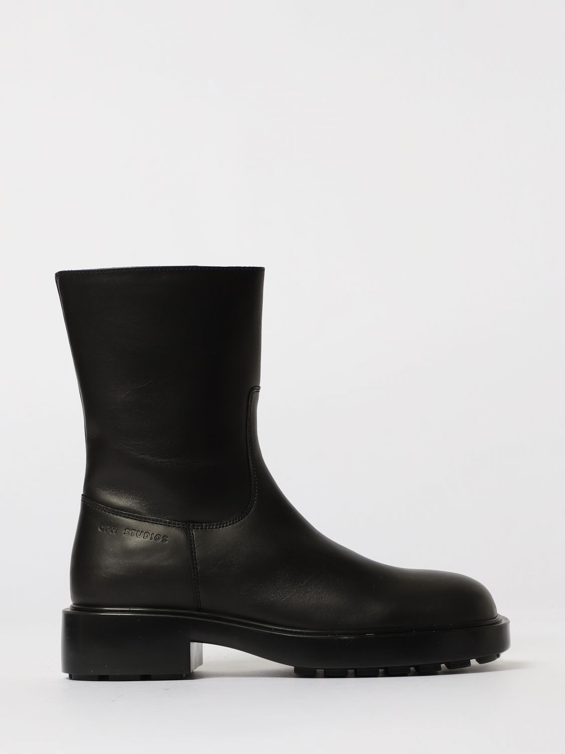 Copenhagen Leather Boots In Multi