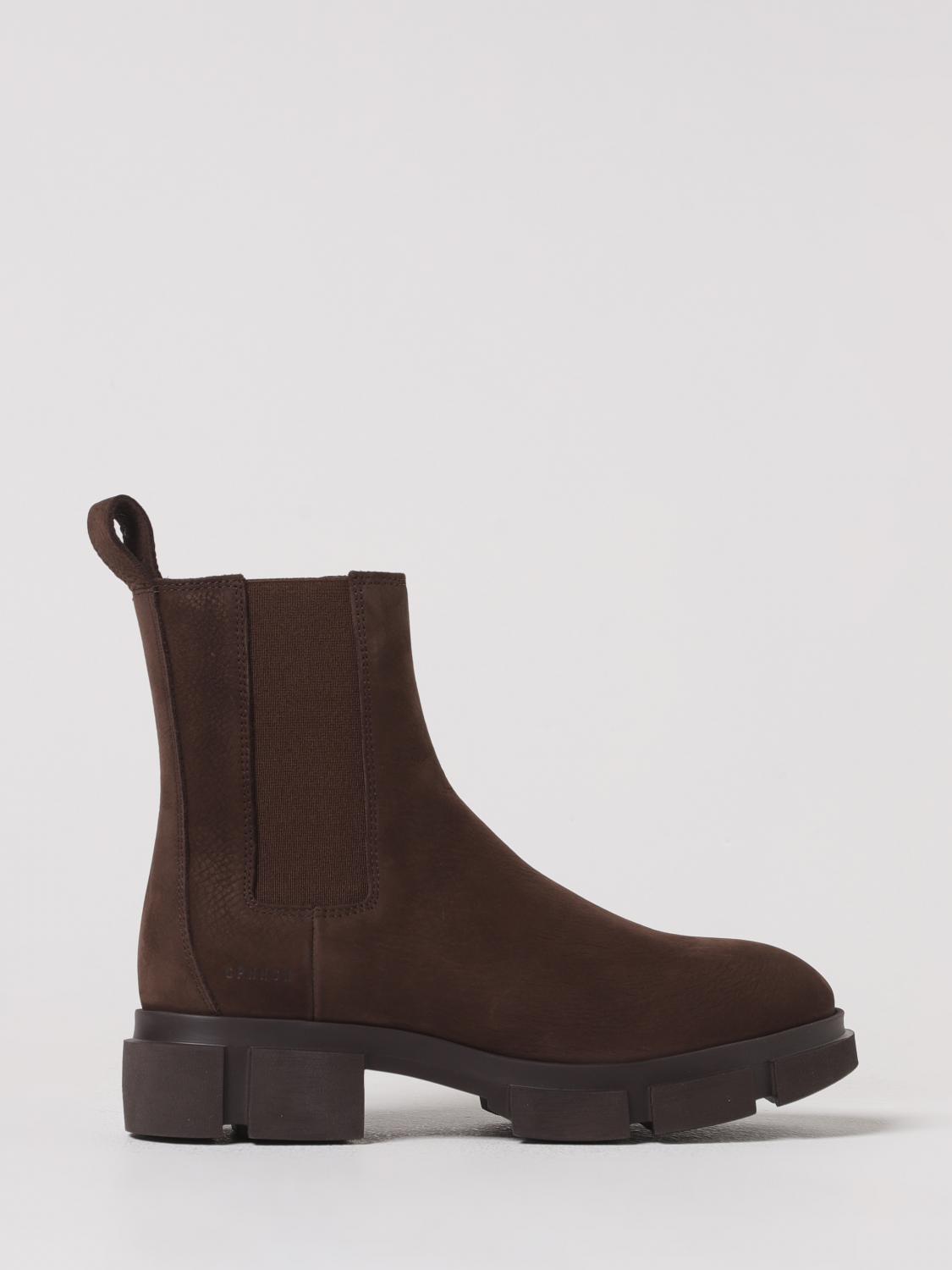 Copenhagen Flat Ankle Boot  Woman Color Brown In Brown