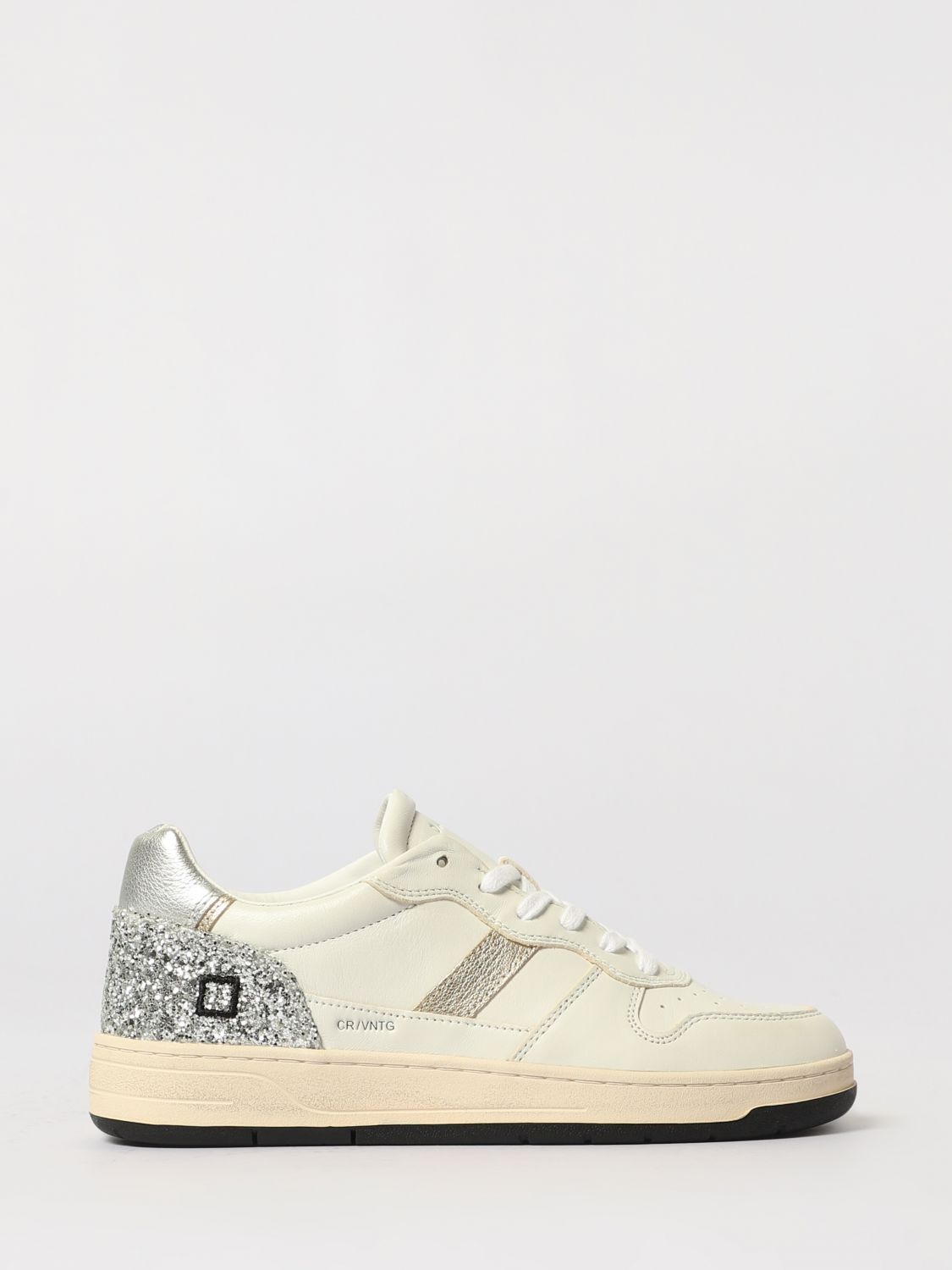Date Sneakers D. A.t. E. Woman Color White In Metallic