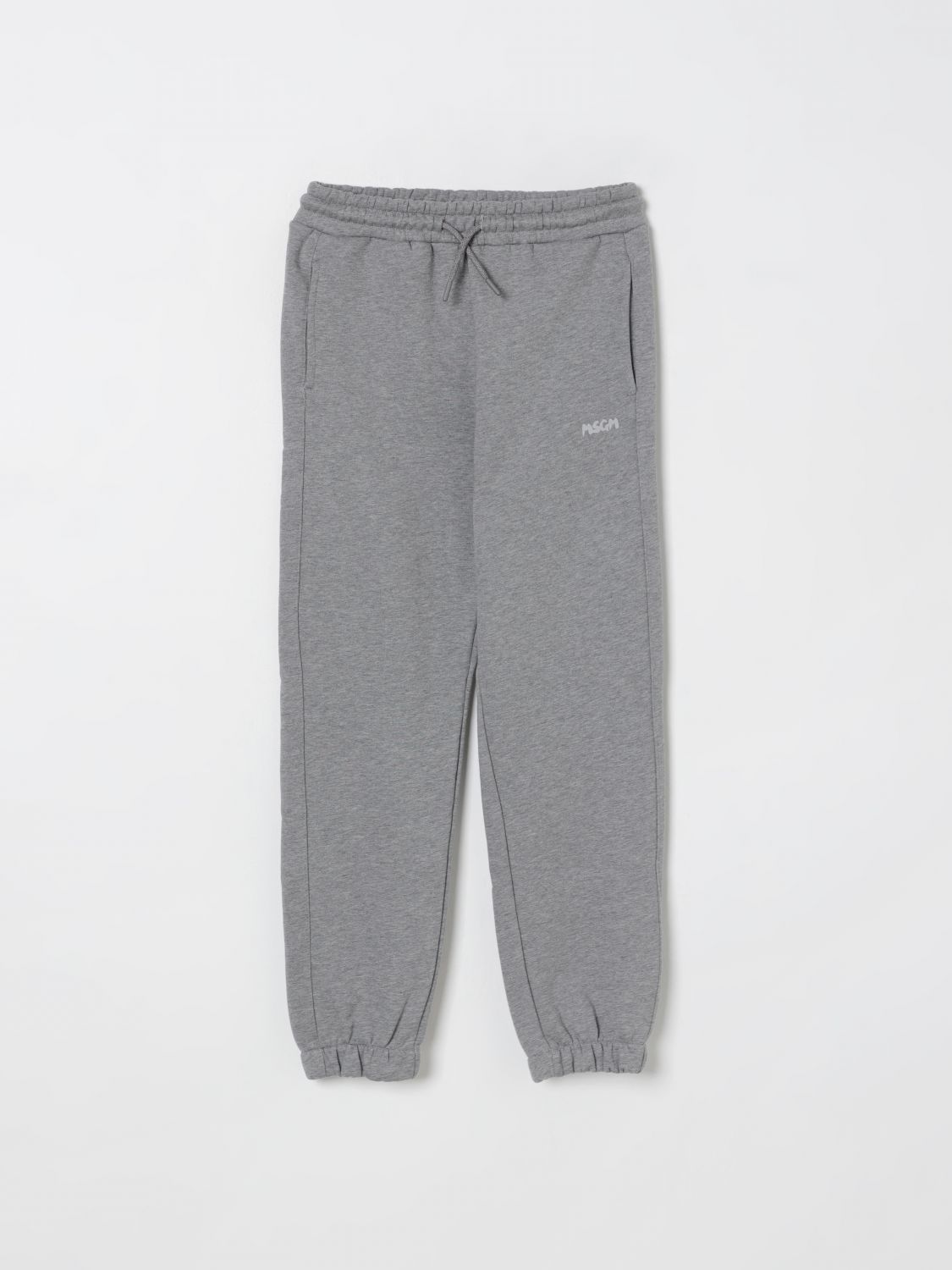 Msgm Pants Kids Kids Color Grey In Gray
